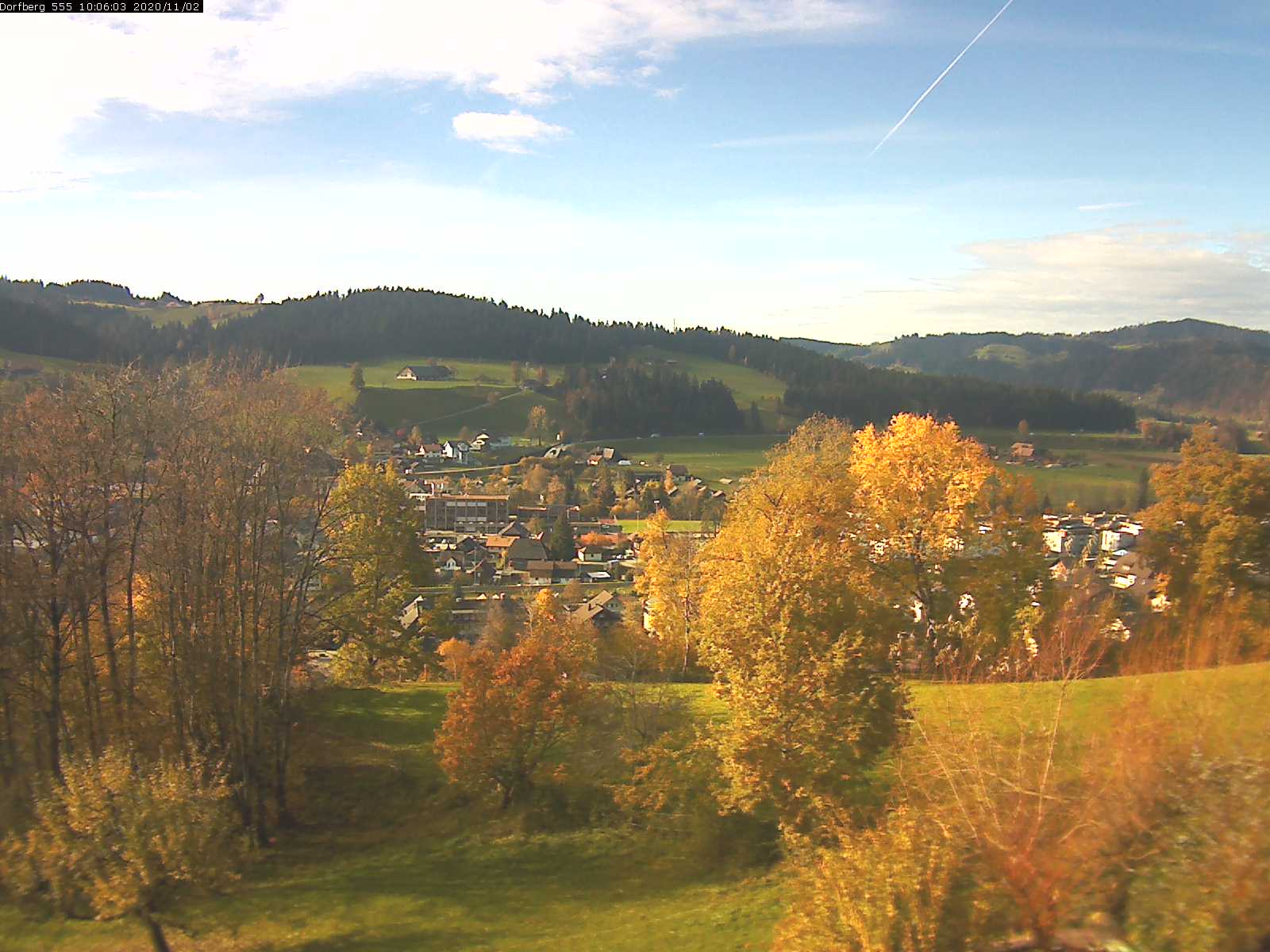 Webcam-Bild: Aussicht vom Dorfberg in Langnau 20201102-100601