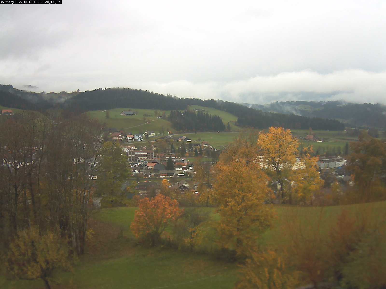 Webcam-Bild: Aussicht vom Dorfberg in Langnau 20201104-080601