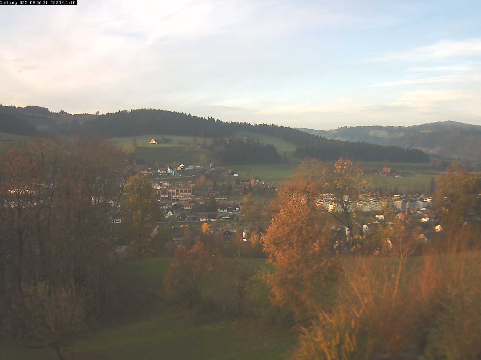 Webcam-Bild: Aussicht vom Dorfberg in Langnau 20201110-080601