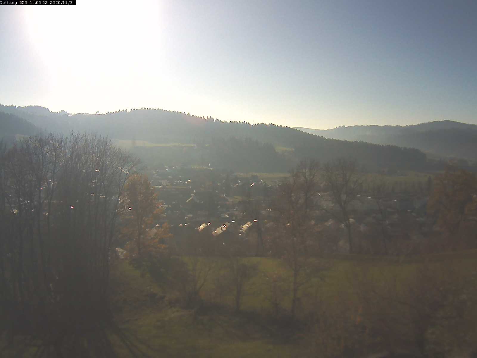 Webcam-Bild: Aussicht vom Dorfberg in Langnau 20201124-140601