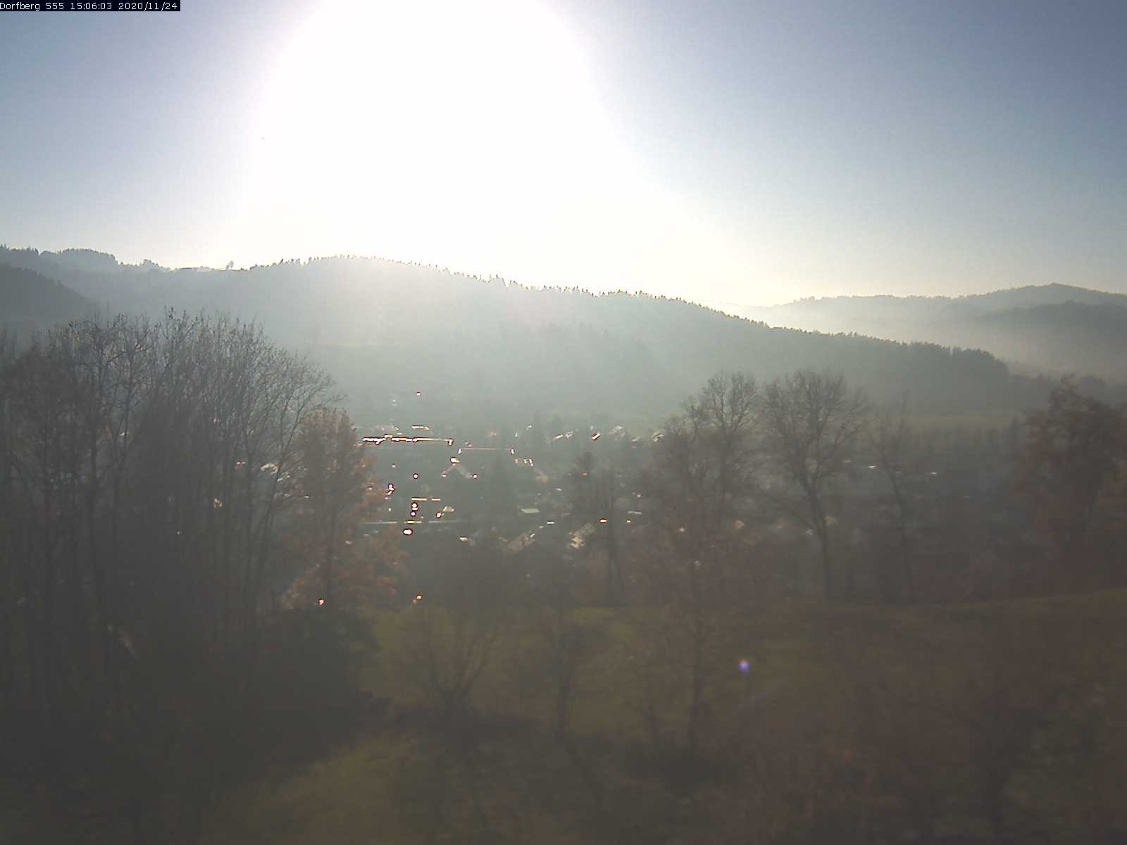 Webcam-Bild: Aussicht vom Dorfberg in Langnau 20201124-150601