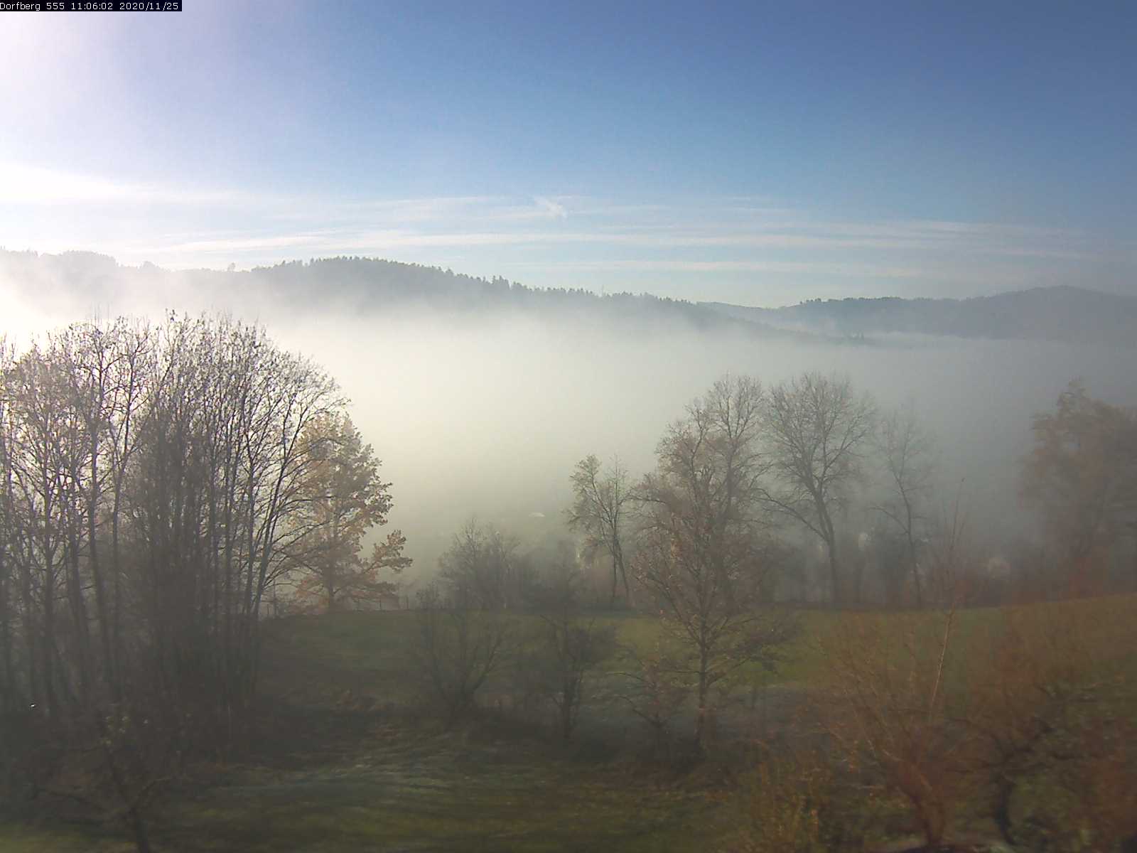 Webcam-Bild: Aussicht vom Dorfberg in Langnau 20201125-110601