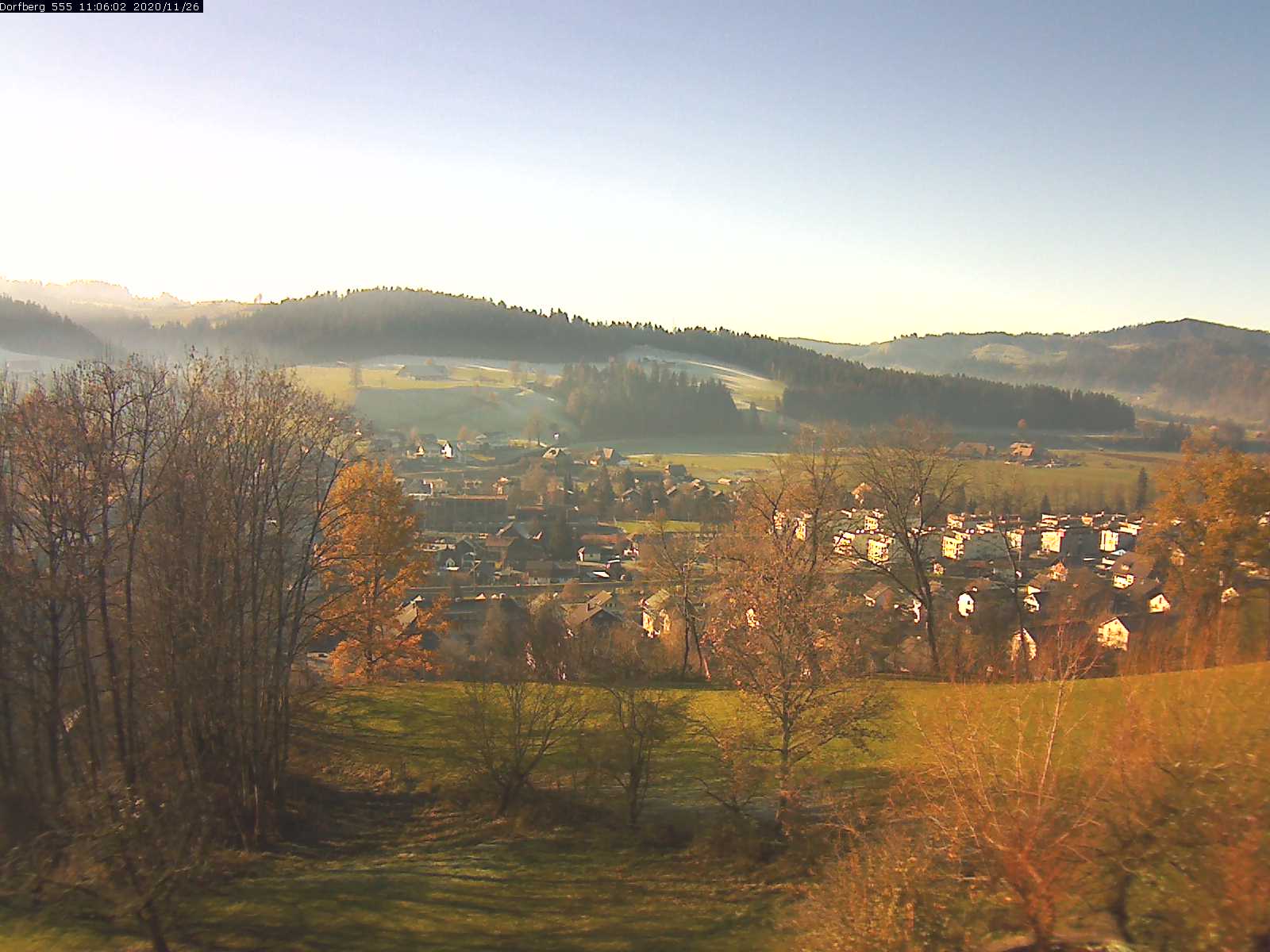 Webcam-Bild: Aussicht vom Dorfberg in Langnau 20201126-110601