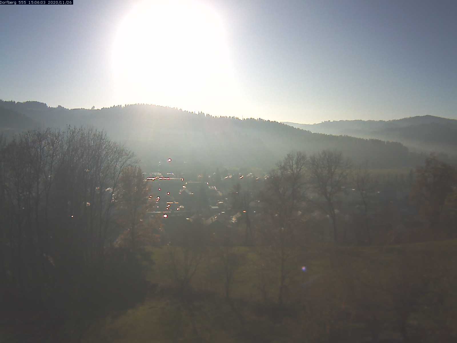 Webcam-Bild: Aussicht vom Dorfberg in Langnau 20201126-150601