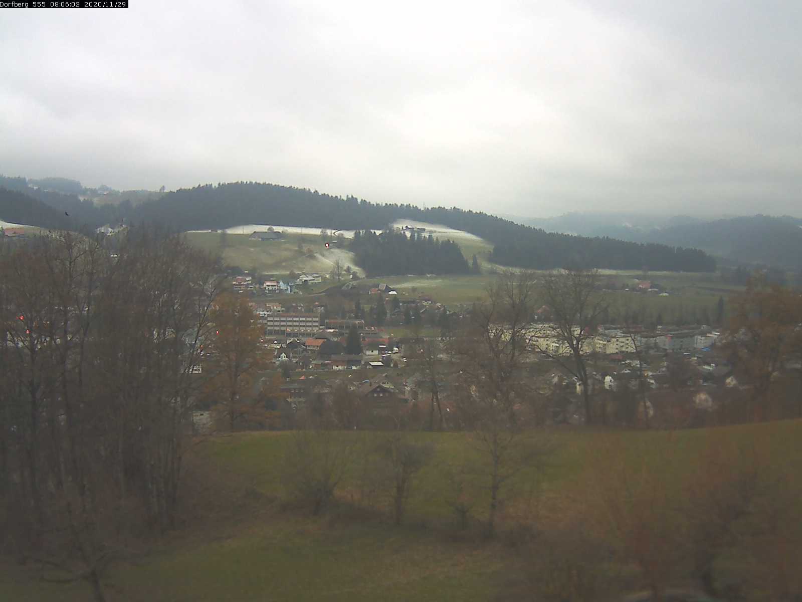 Webcam-Bild: Aussicht vom Dorfberg in Langnau 20201129-080601