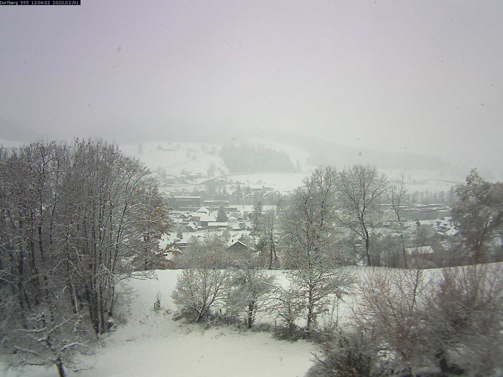 Webcam-Bild: Aussicht vom Dorfberg in Langnau 20201201-120601