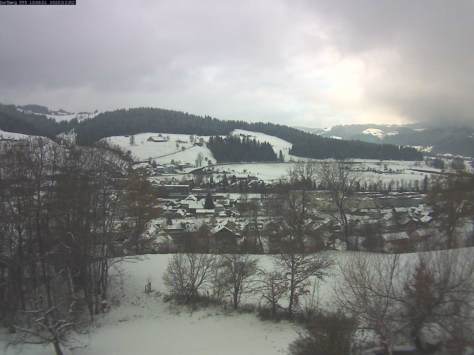 Webcam-Bild: Aussicht vom Dorfberg in Langnau 20201202-100601