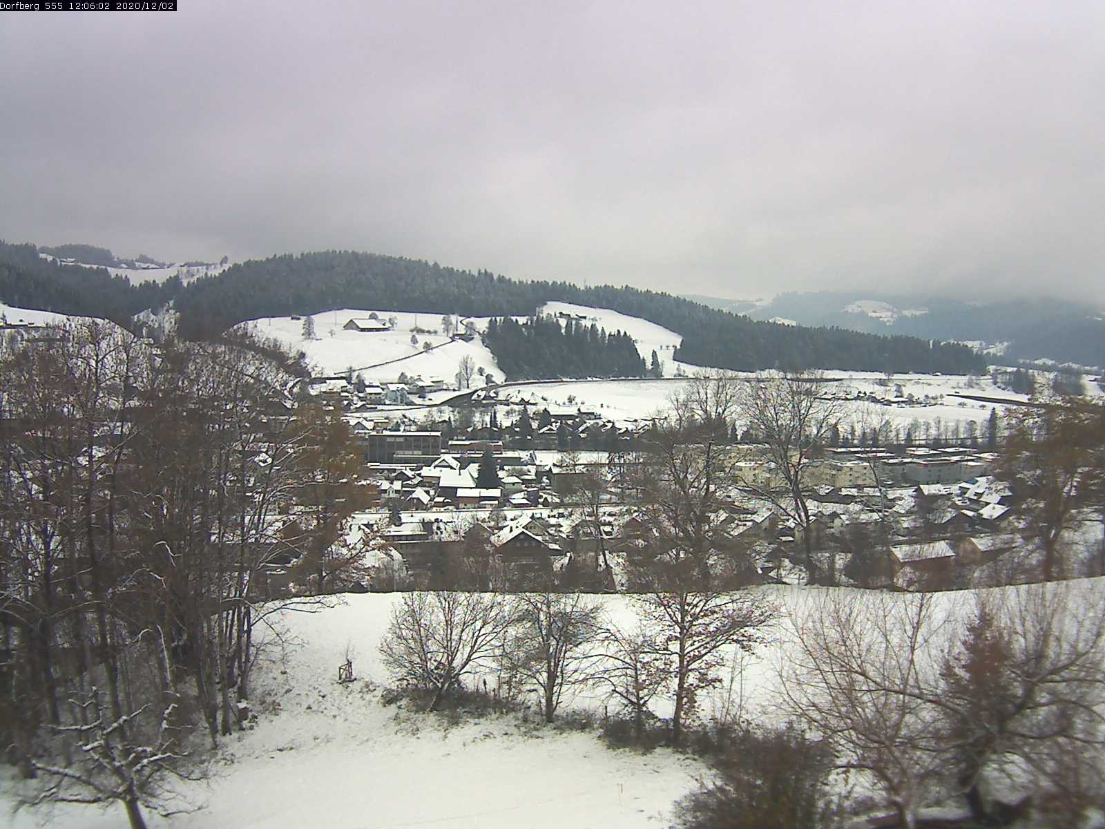 Webcam-Bild: Aussicht vom Dorfberg in Langnau 20201202-120601