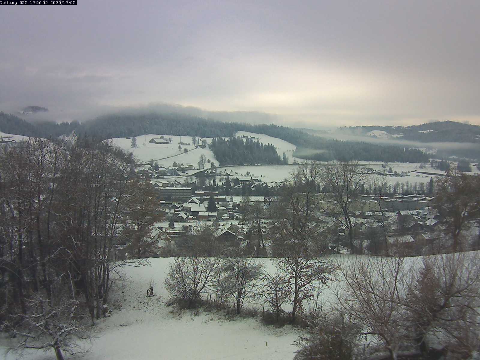 Webcam-Bild: Aussicht vom Dorfberg in Langnau 20201205-120601