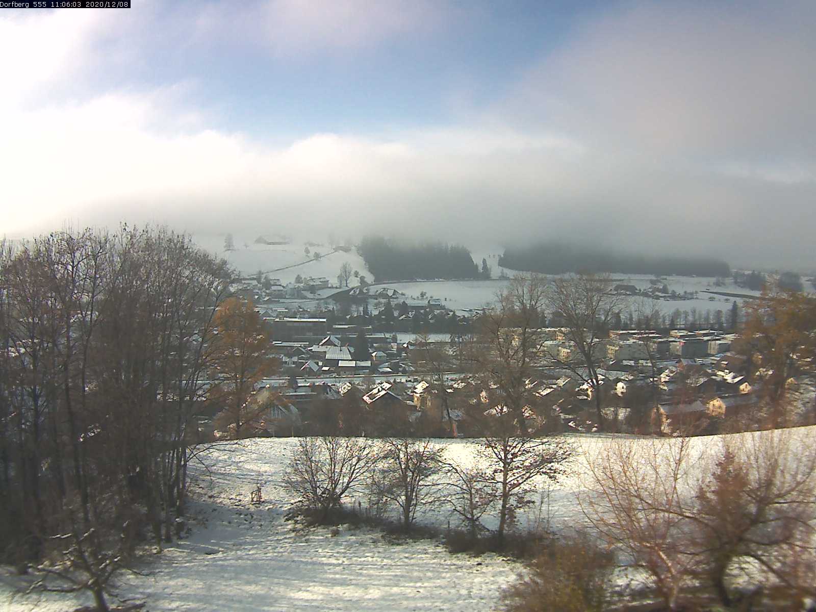 Webcam-Bild: Aussicht vom Dorfberg in Langnau 20201208-110602