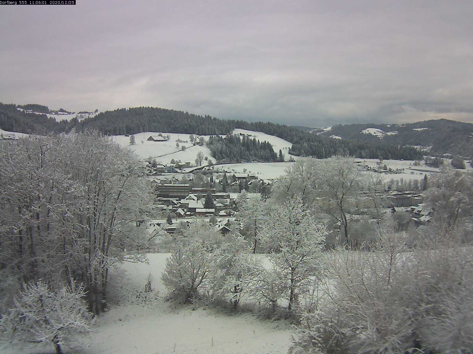 Webcam-Bild: Aussicht vom Dorfberg in Langnau 20201225-110601