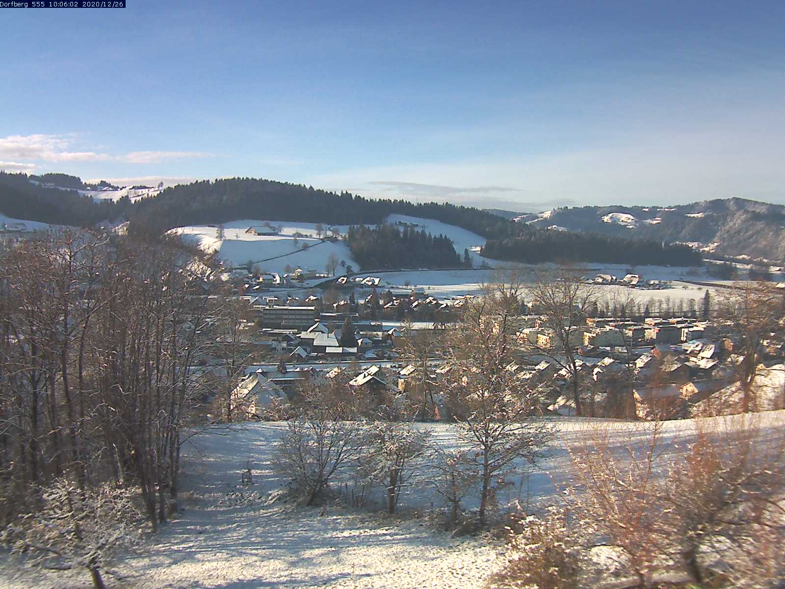 Webcam-Bild: Aussicht vom Dorfberg in Langnau 20201226-100601