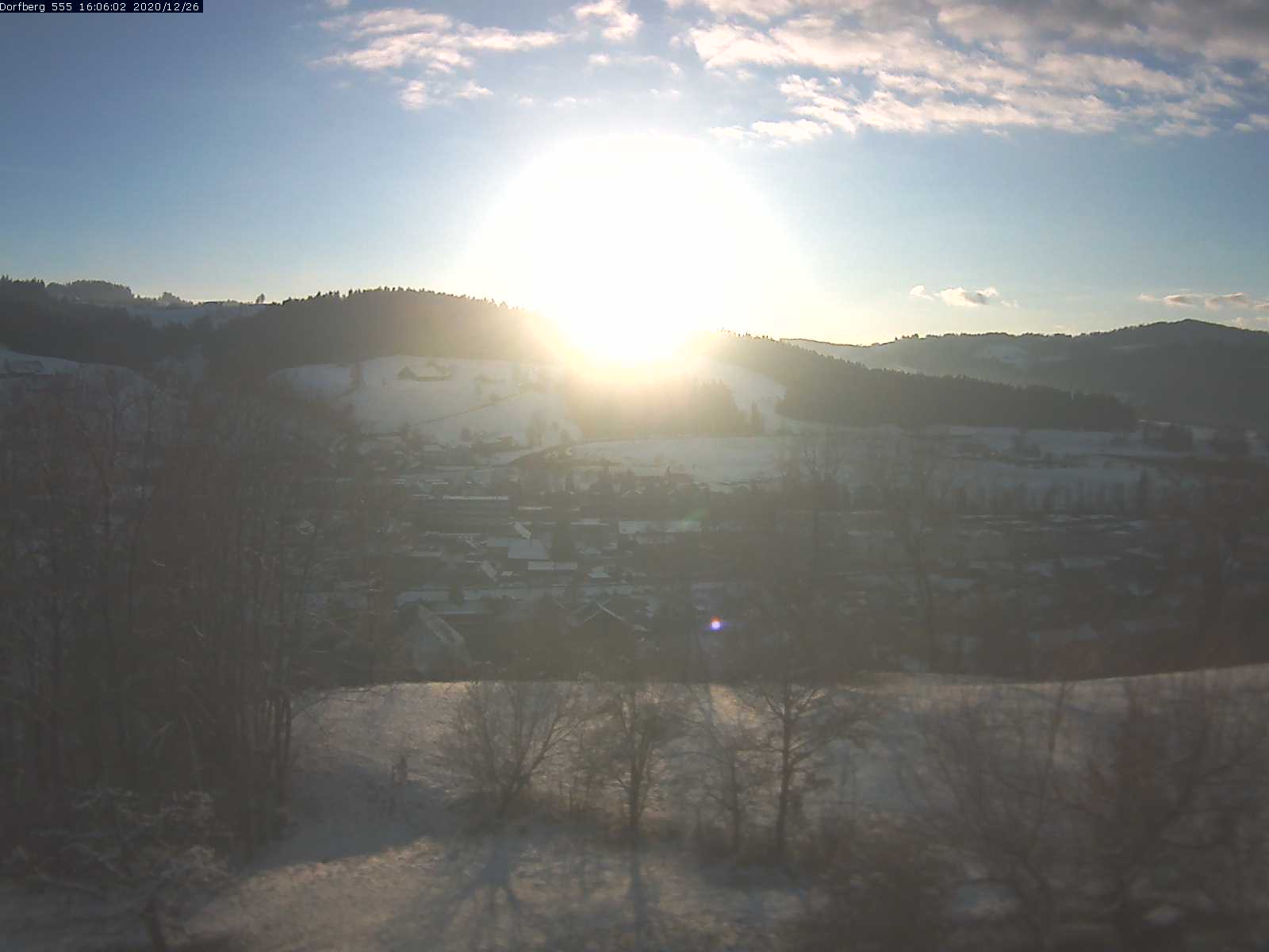 Webcam-Bild: Aussicht vom Dorfberg in Langnau 20201226-160601