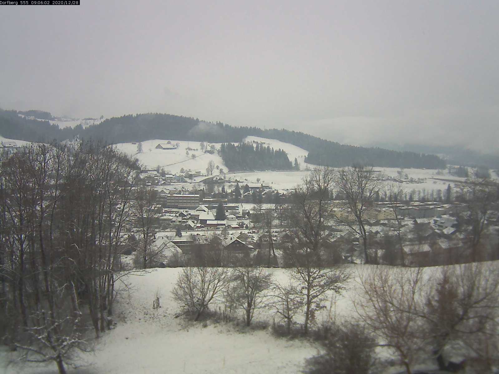 Webcam-Bild: Aussicht vom Dorfberg in Langnau 20201228-090601