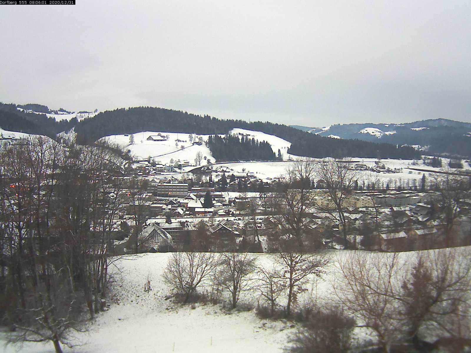 Webcam-Bild: Aussicht vom Dorfberg in Langnau 20201231-080601