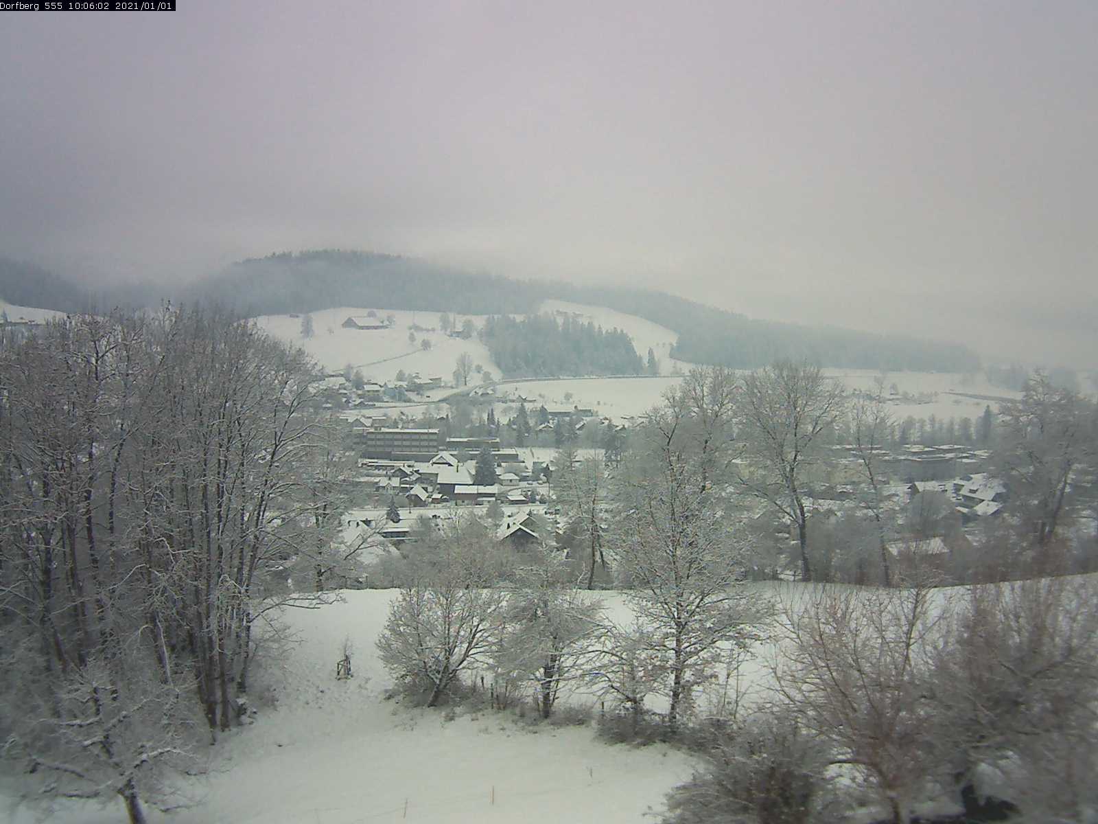 Webcam-Bild: Aussicht vom Dorfberg in Langnau 20210101-100601