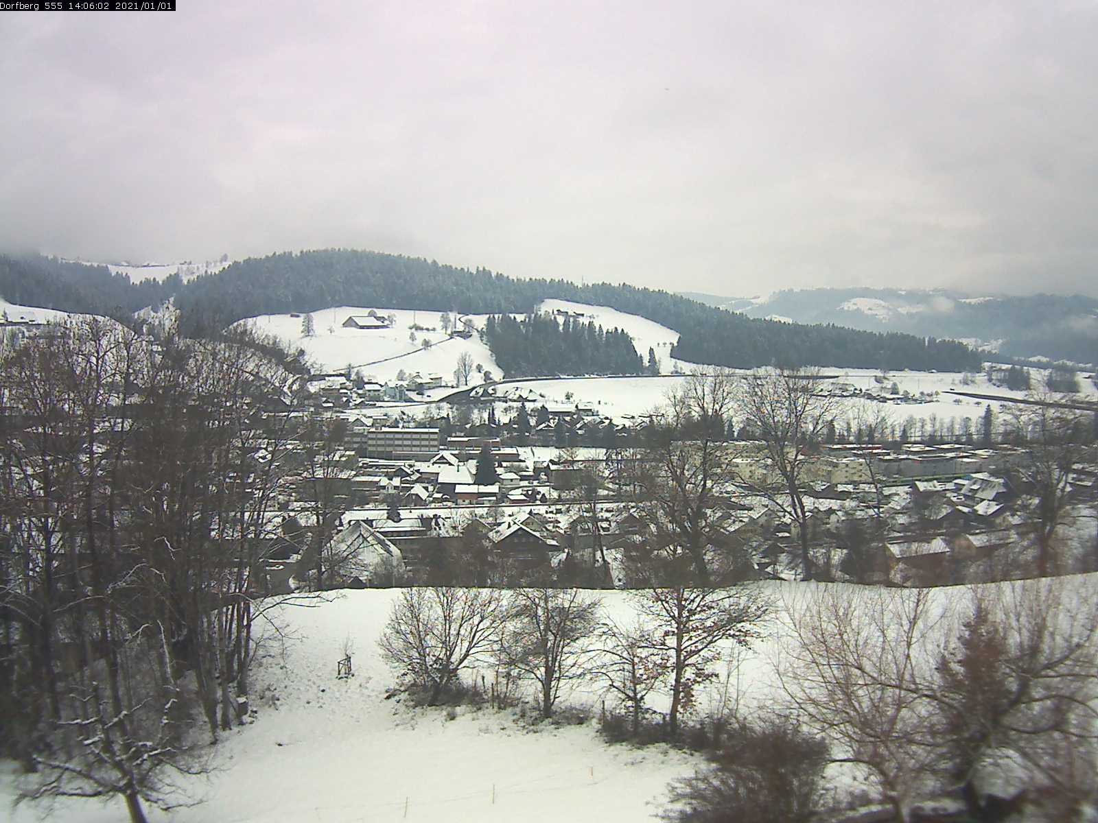 Webcam-Bild: Aussicht vom Dorfberg in Langnau 20210101-140601