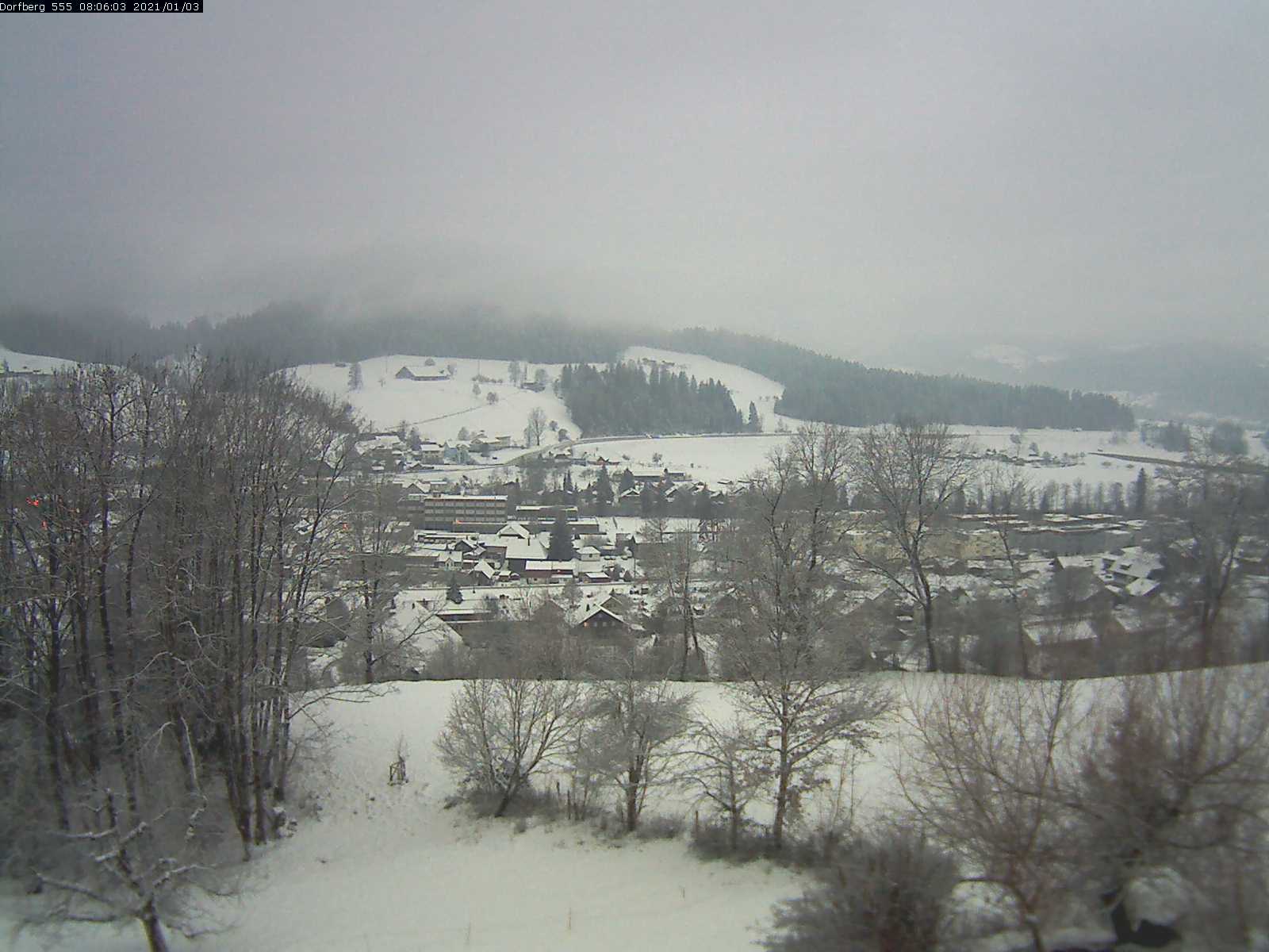 Webcam-Bild: Aussicht vom Dorfberg in Langnau 20210103-080601