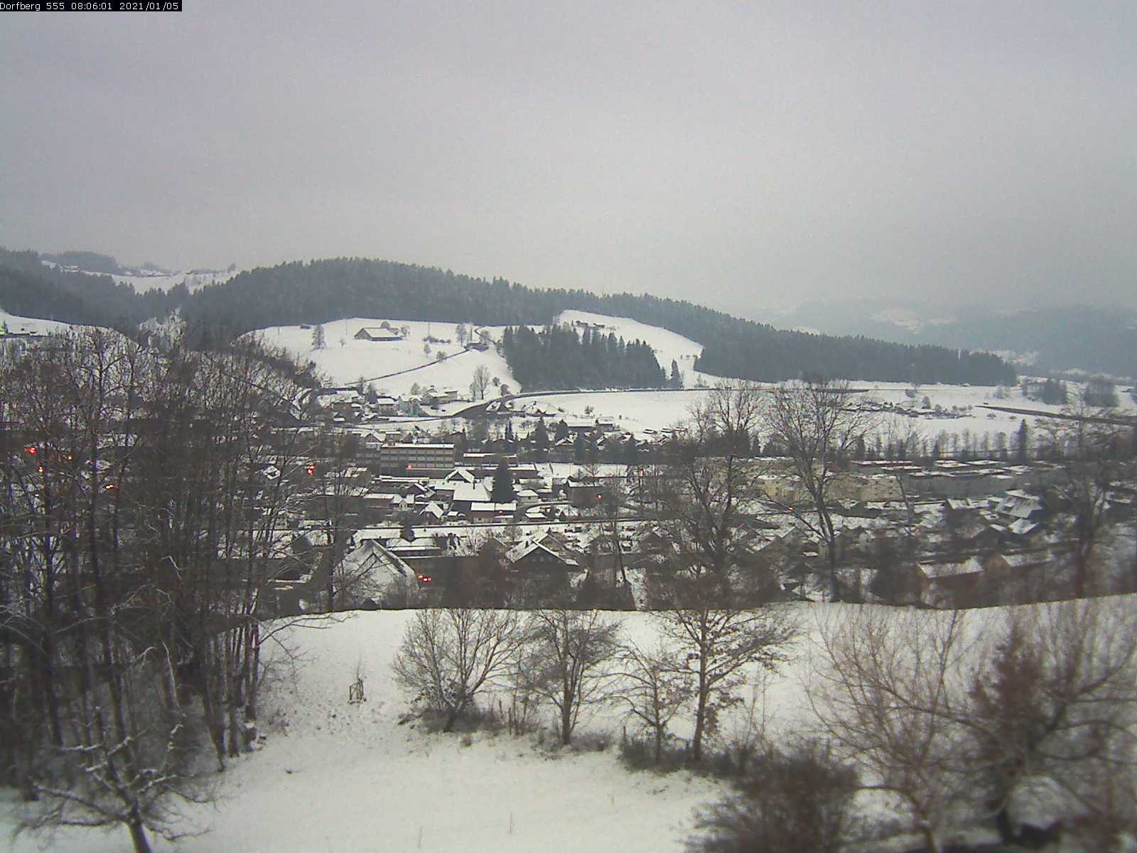 Webcam-Bild: Aussicht vom Dorfberg in Langnau 20210105-080601