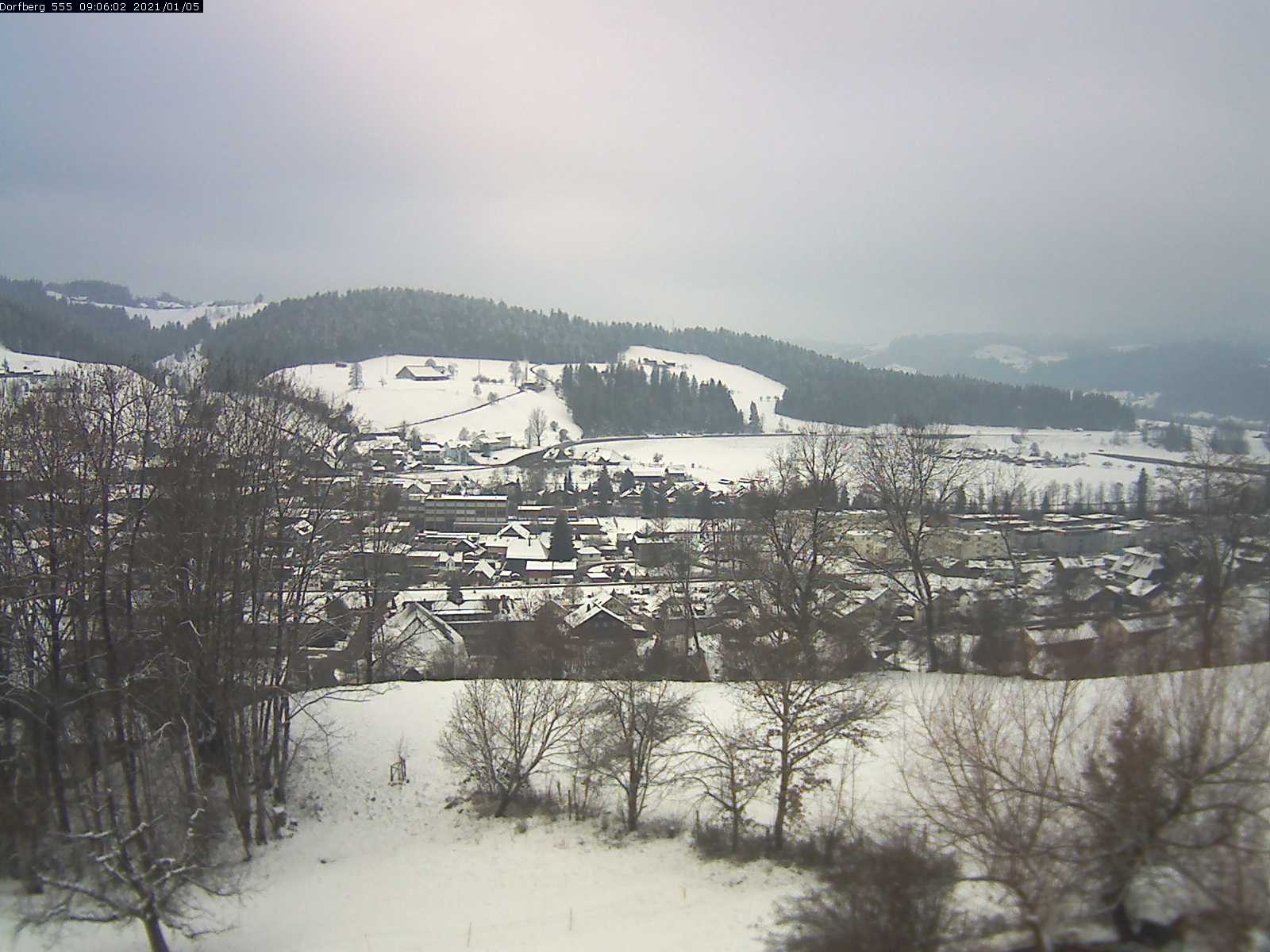 Webcam-Bild: Aussicht vom Dorfberg in Langnau 20210105-090601