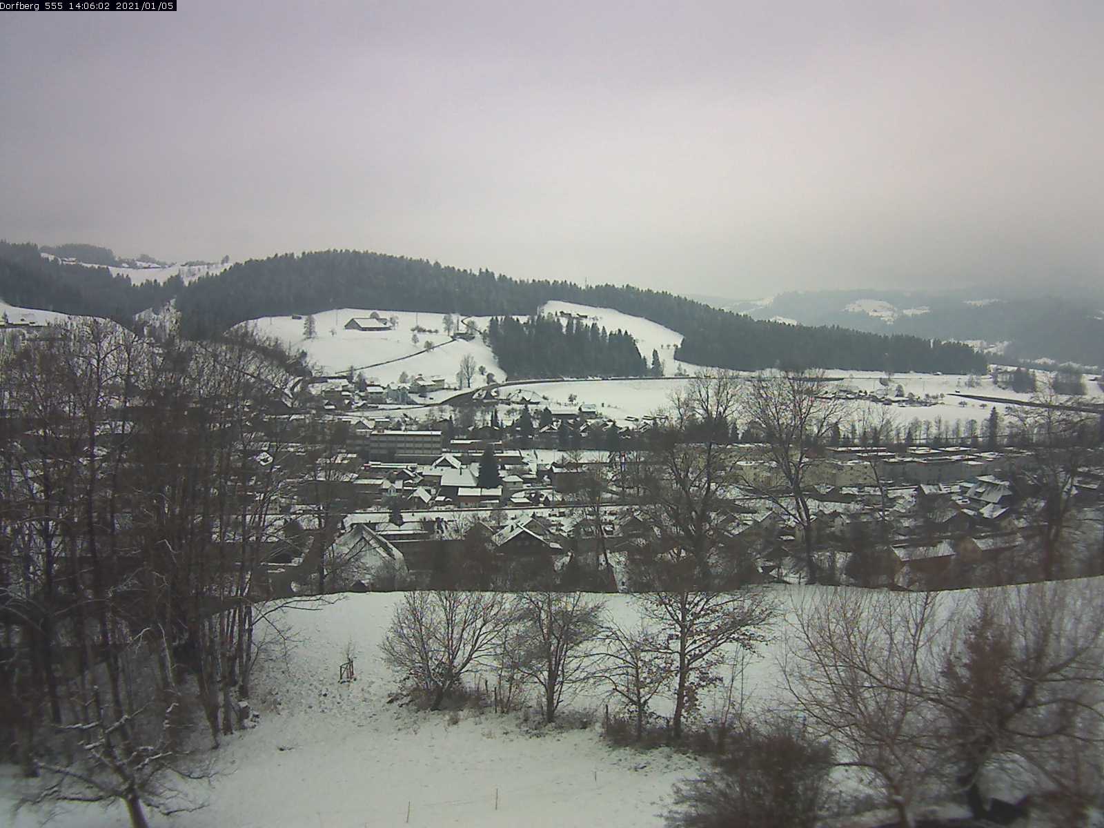 Webcam-Bild: Aussicht vom Dorfberg in Langnau 20210105-140601