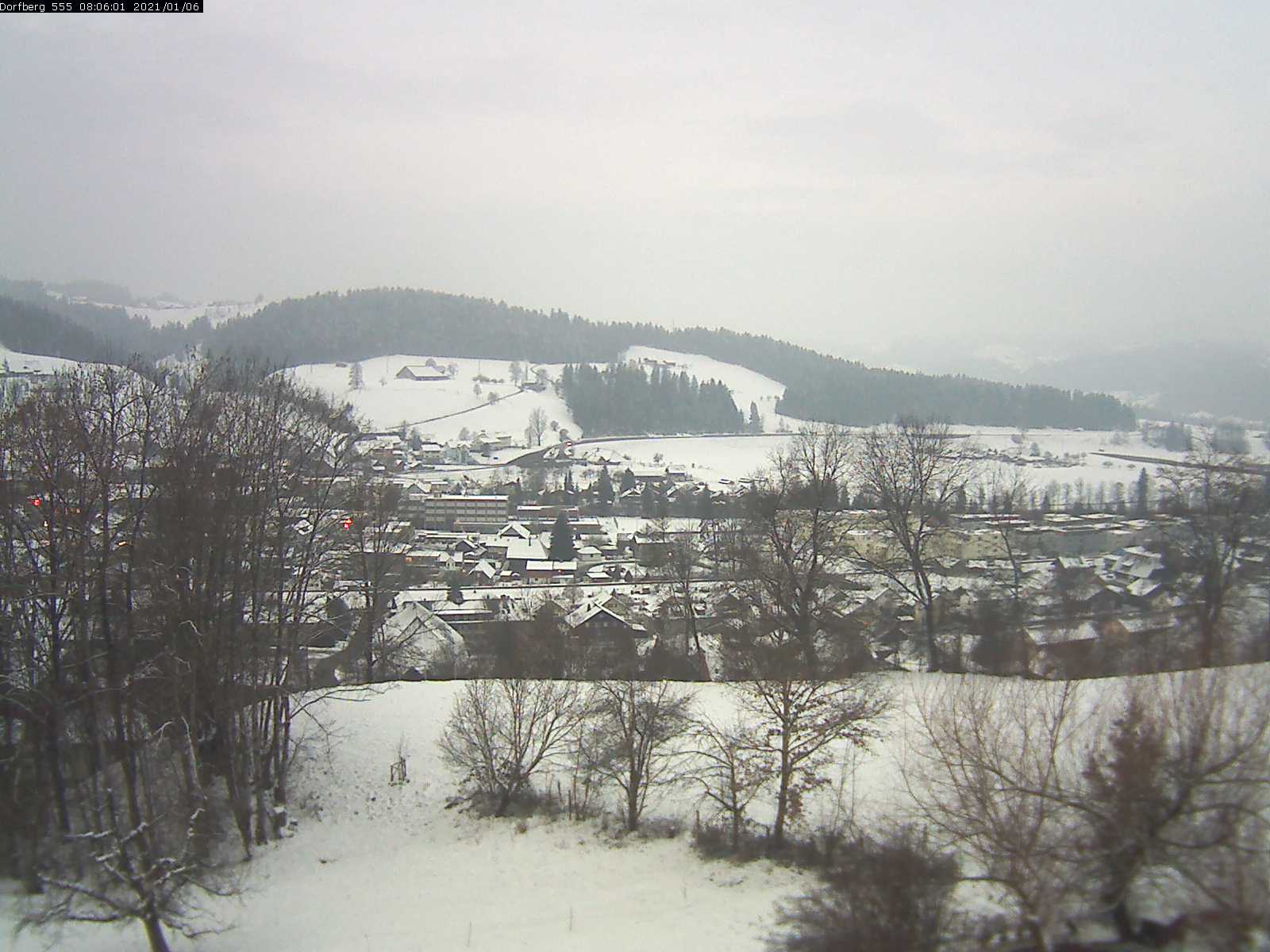 Webcam-Bild: Aussicht vom Dorfberg in Langnau 20210106-080601