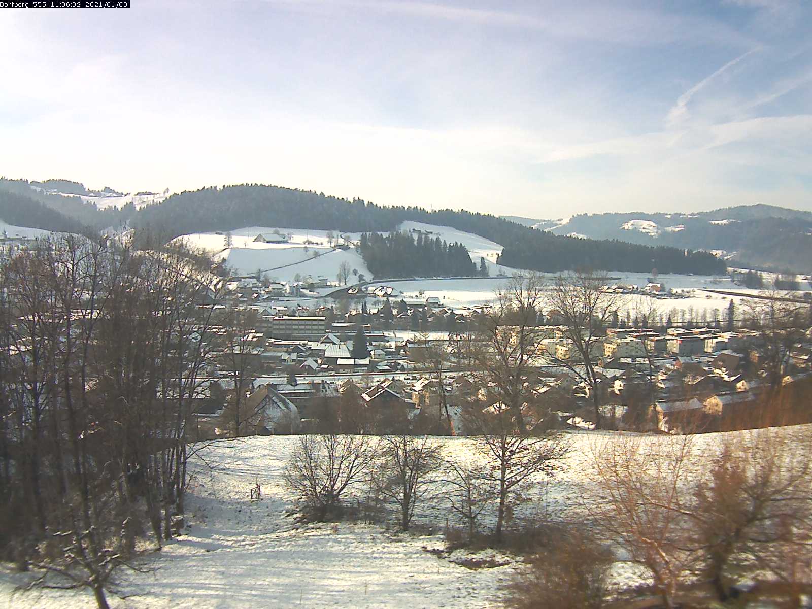Webcam-Bild: Aussicht vom Dorfberg in Langnau 20210109-110601