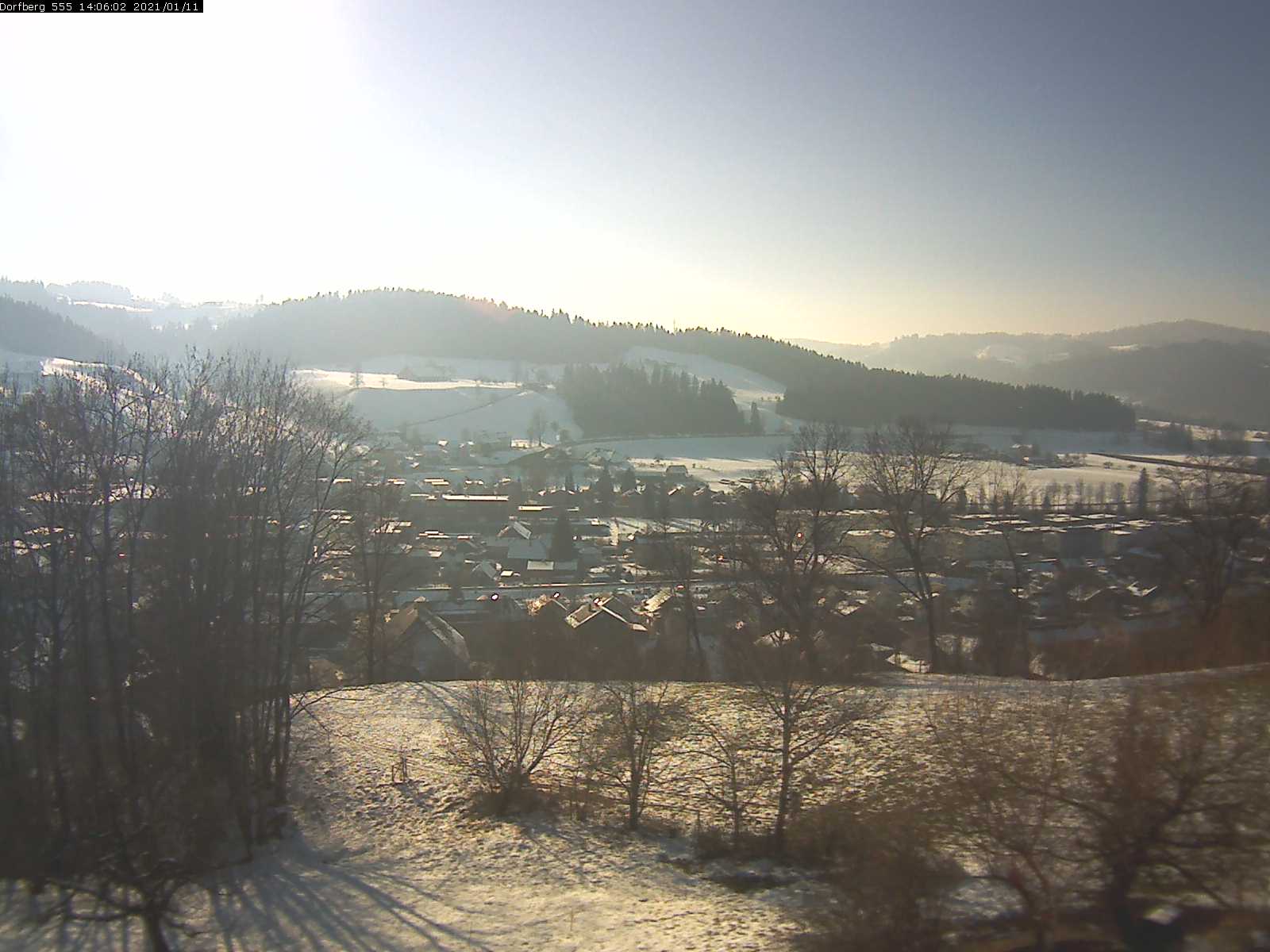 Webcam-Bild: Aussicht vom Dorfberg in Langnau 20210111-140601