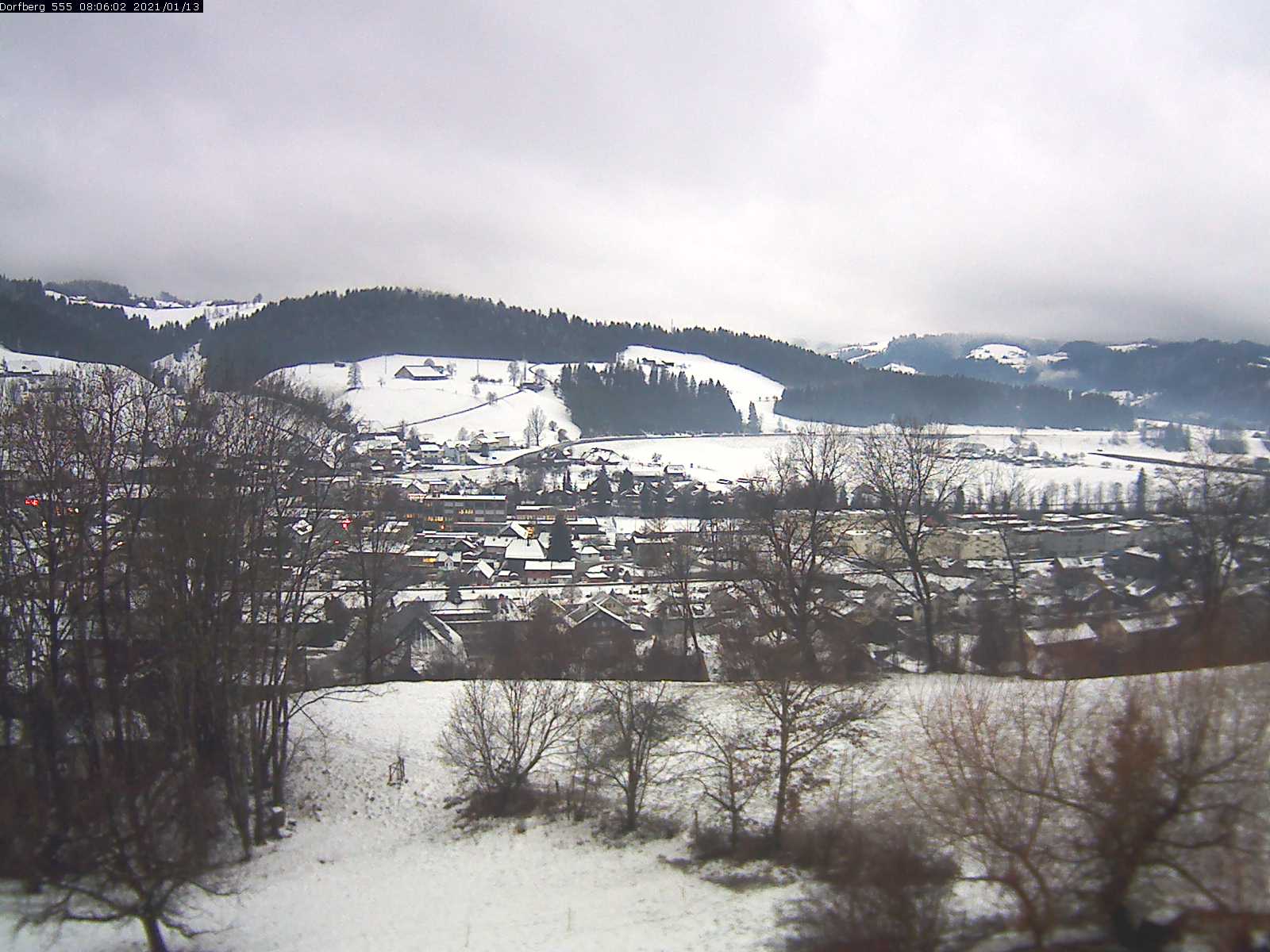 Webcam-Bild: Aussicht vom Dorfberg in Langnau 20210113-080601