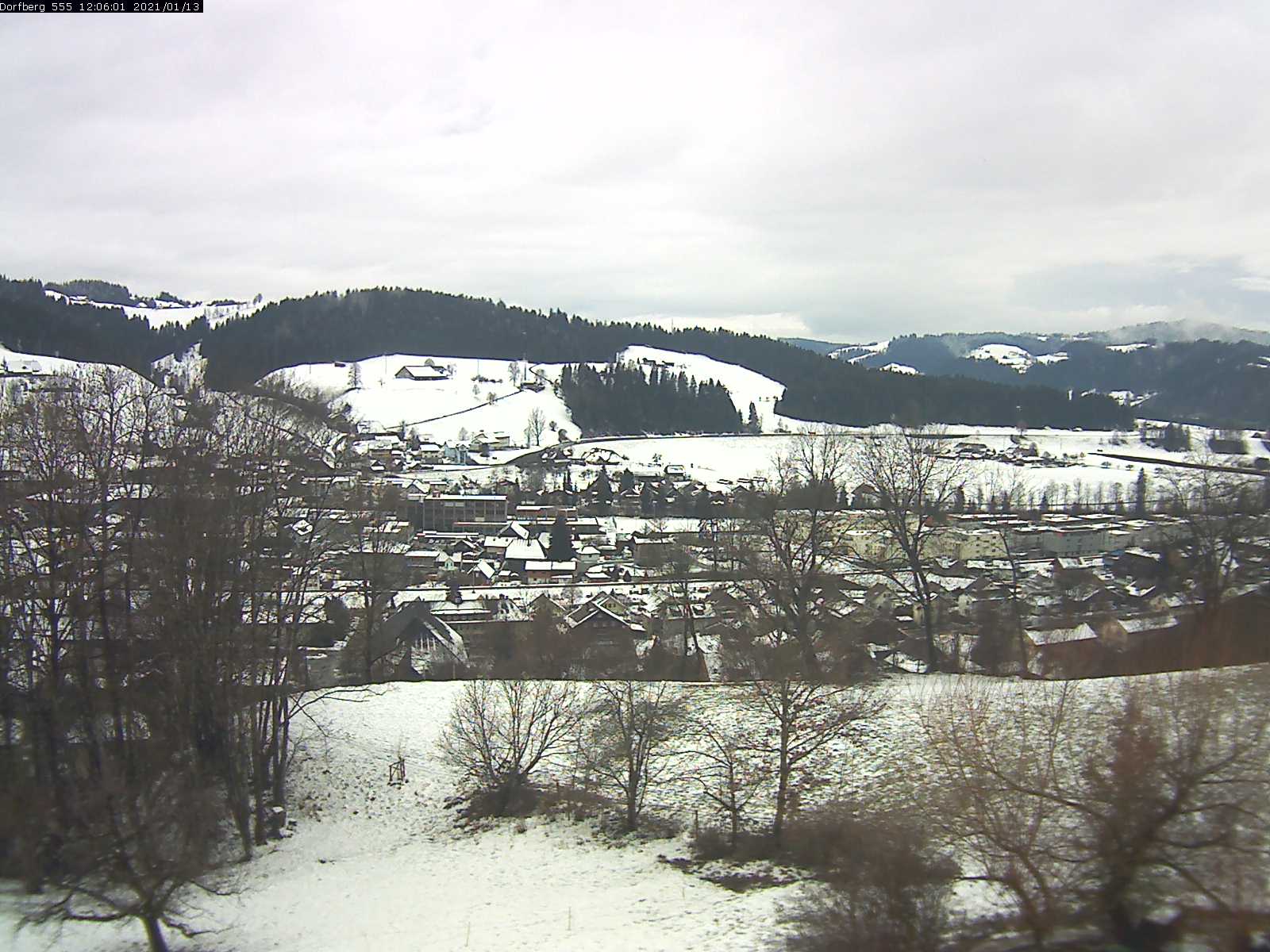 Webcam-Bild: Aussicht vom Dorfberg in Langnau 20210113-120601