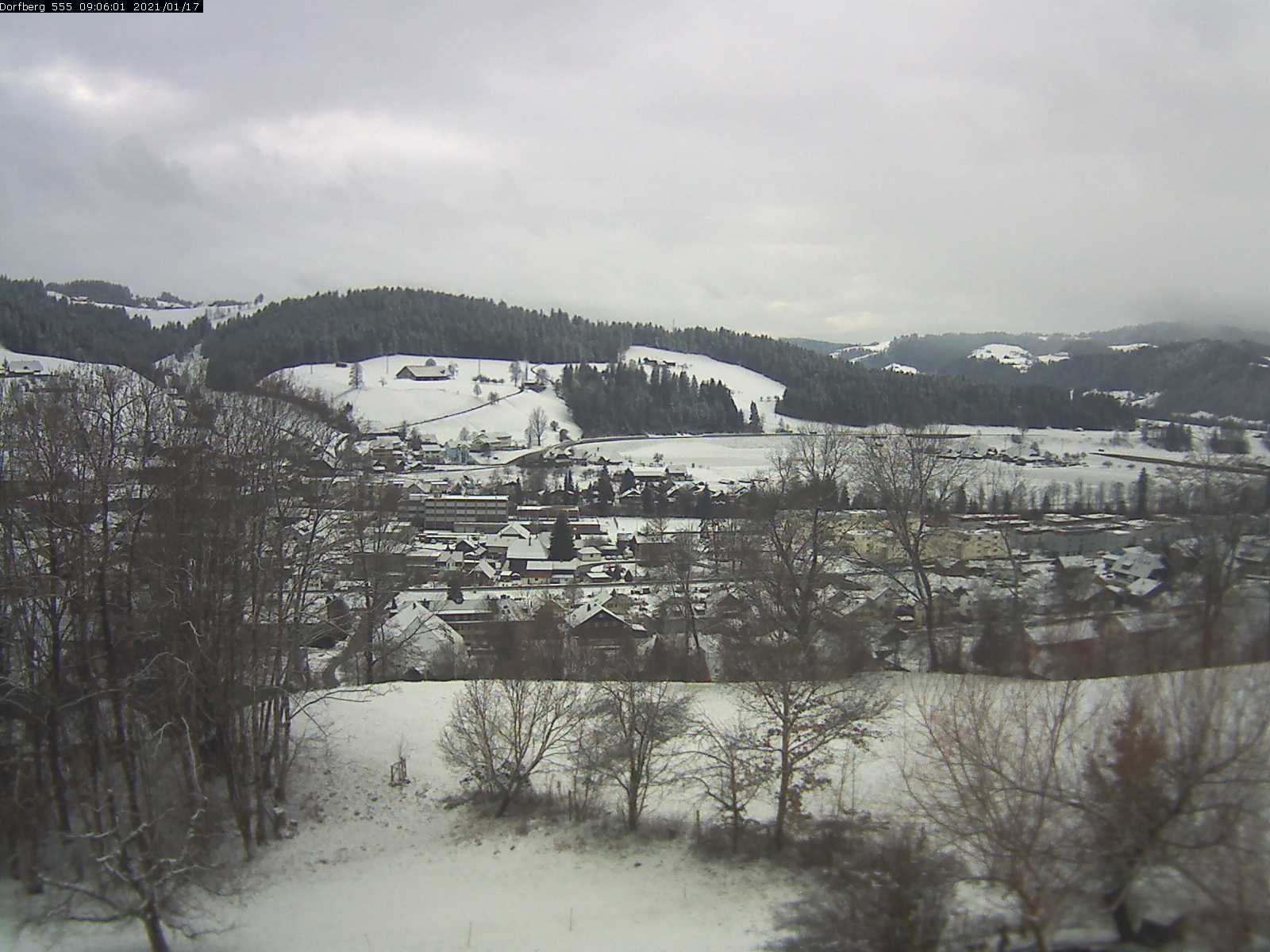 Webcam-Bild: Aussicht vom Dorfberg in Langnau 20210117-090601