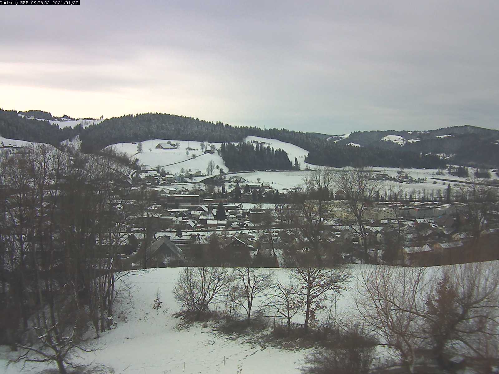 Webcam-Bild: Aussicht vom Dorfberg in Langnau 20210120-090601