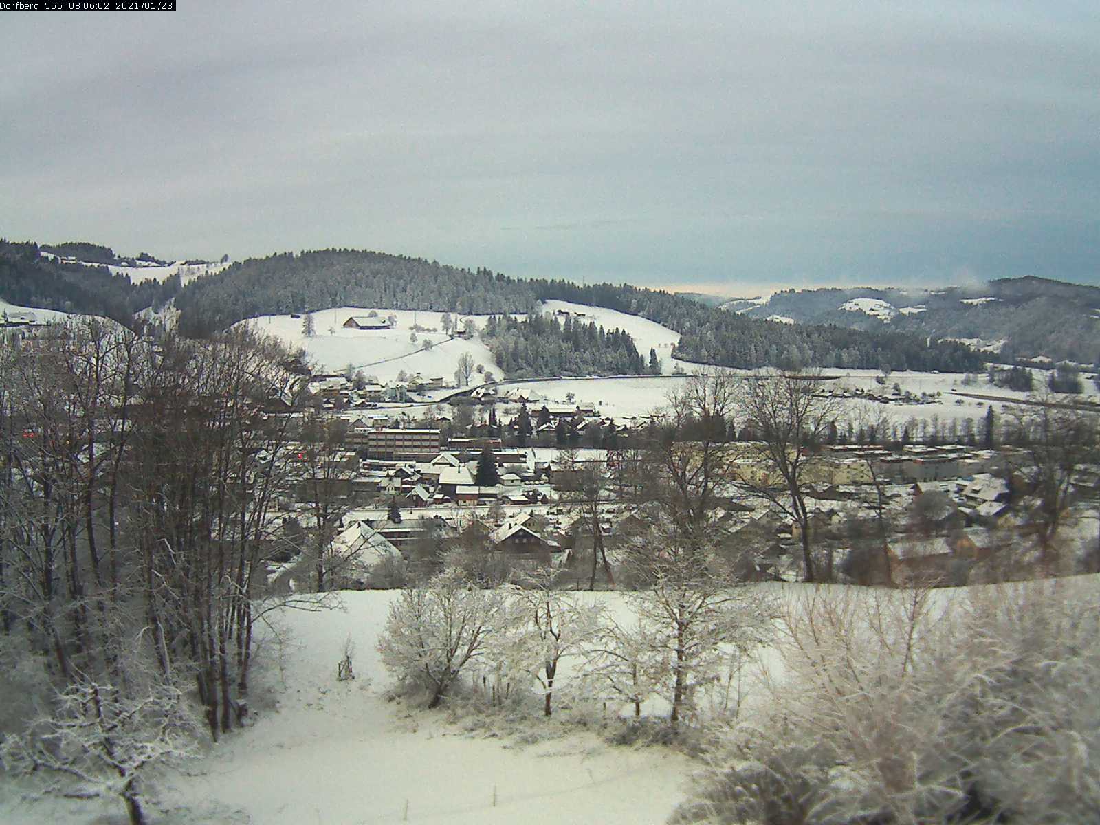 Webcam-Bild: Aussicht vom Dorfberg in Langnau 20210123-080601