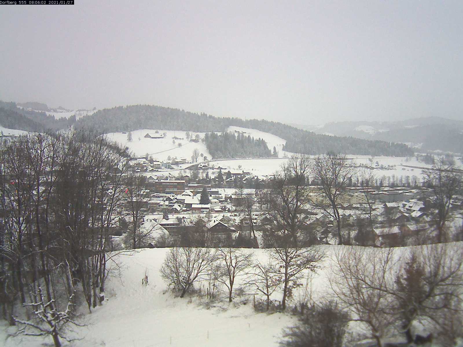Webcam-Bild: Aussicht vom Dorfberg in Langnau 20210127-080601