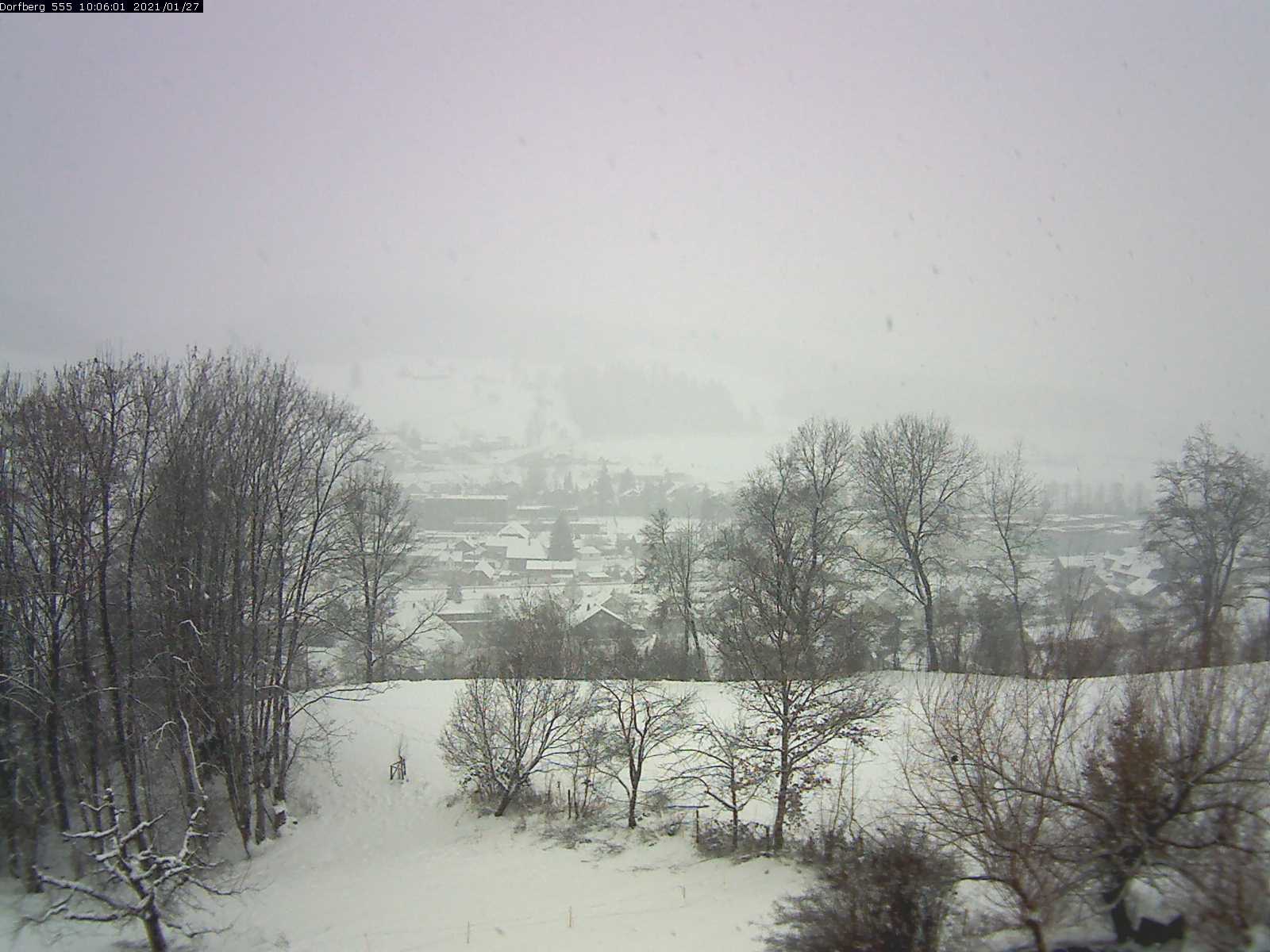 Webcam-Bild: Aussicht vom Dorfberg in Langnau 20210127-100601