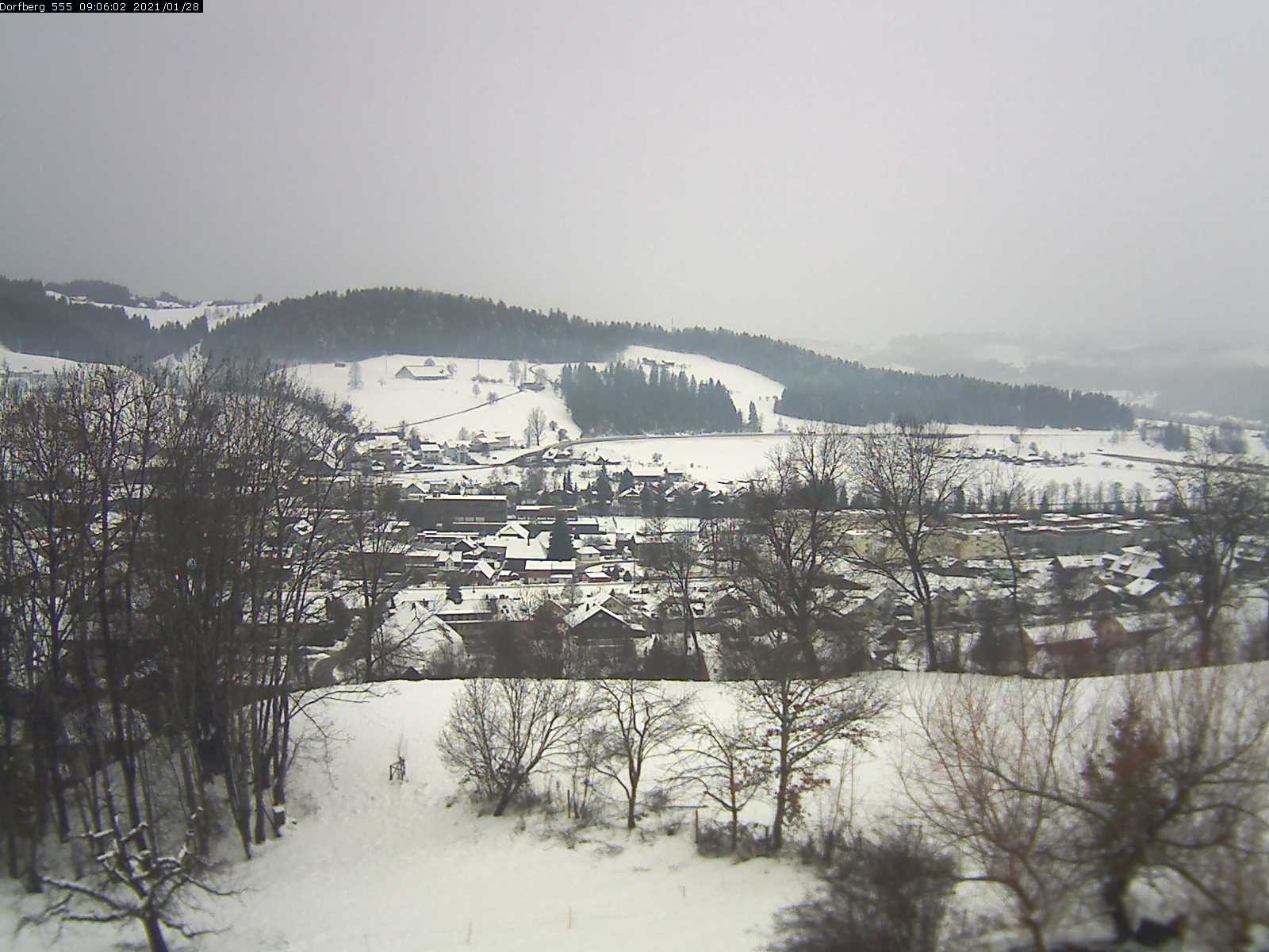 Webcam-Bild: Aussicht vom Dorfberg in Langnau 20210128-090601
