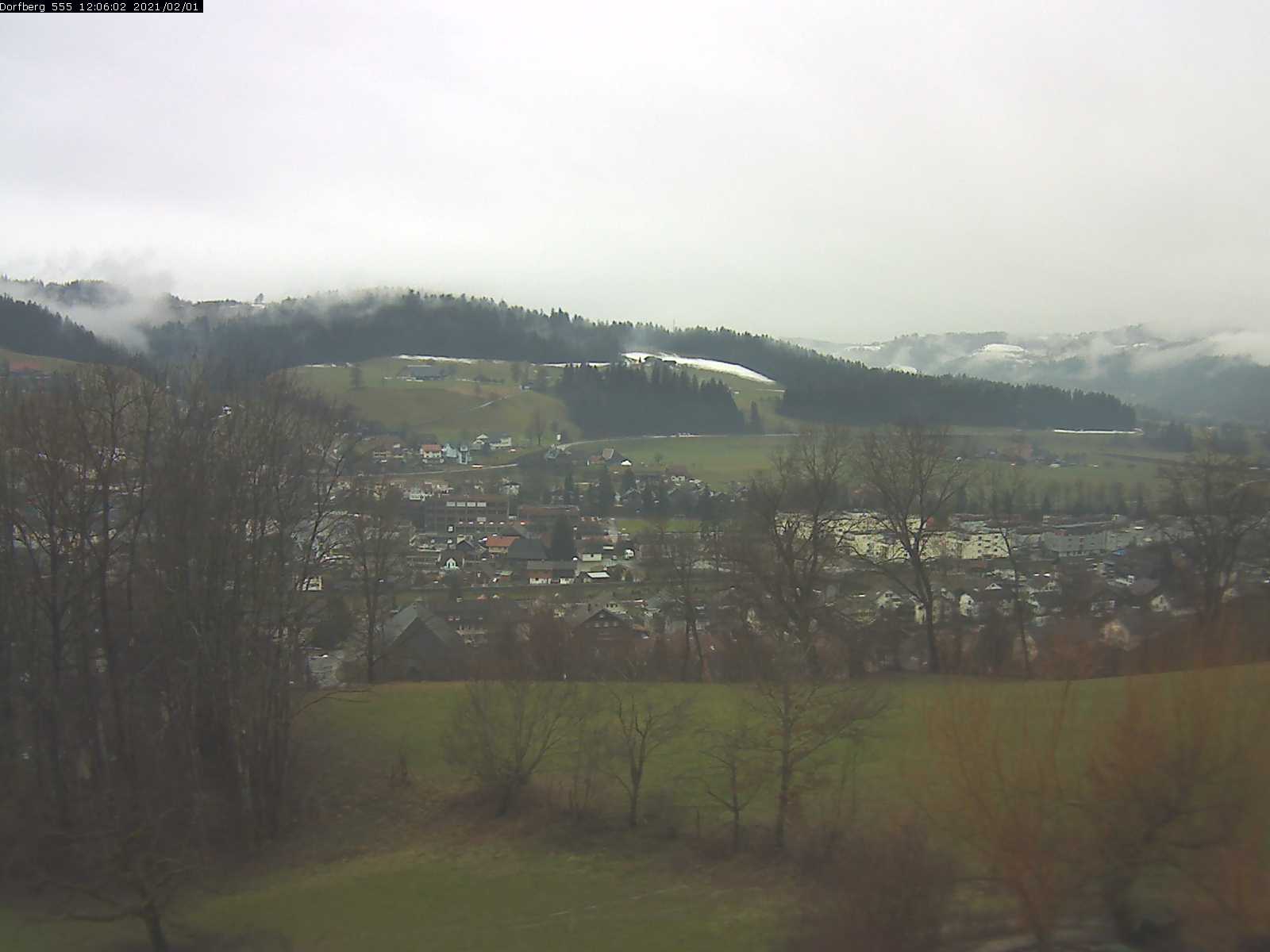 Webcam-Bild: Aussicht vom Dorfberg in Langnau 20210201-120601