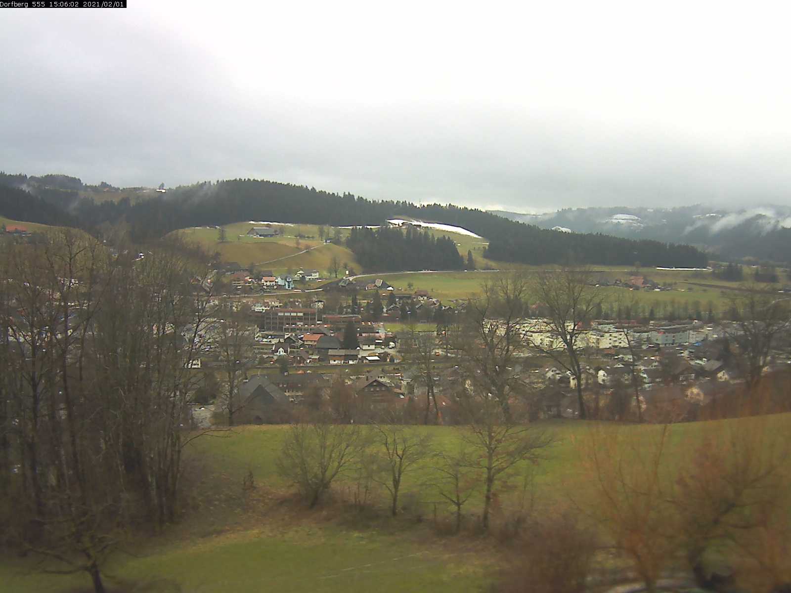 Webcam-Bild: Aussicht vom Dorfberg in Langnau 20210201-150601