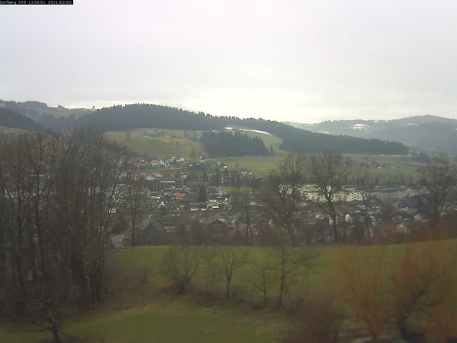 Webcam-Bild: Aussicht vom Dorfberg in Langnau 20210202-120601