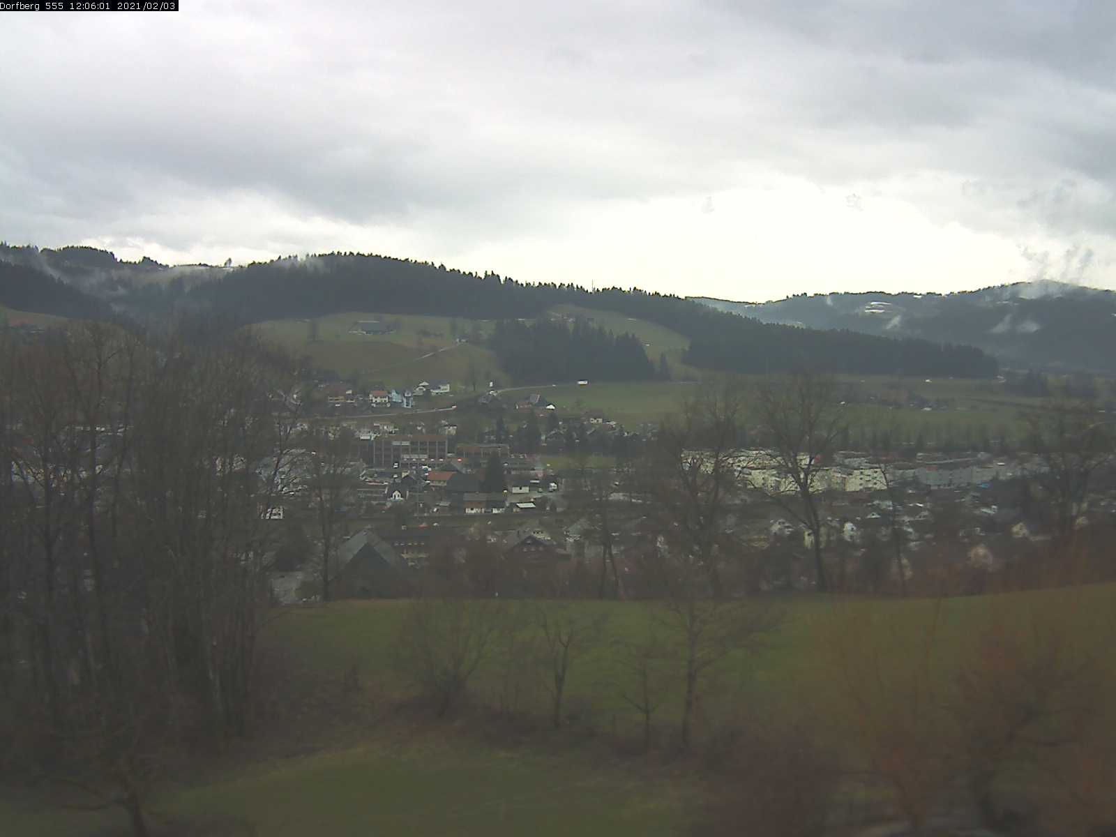 Webcam-Bild: Aussicht vom Dorfberg in Langnau 20210203-120601