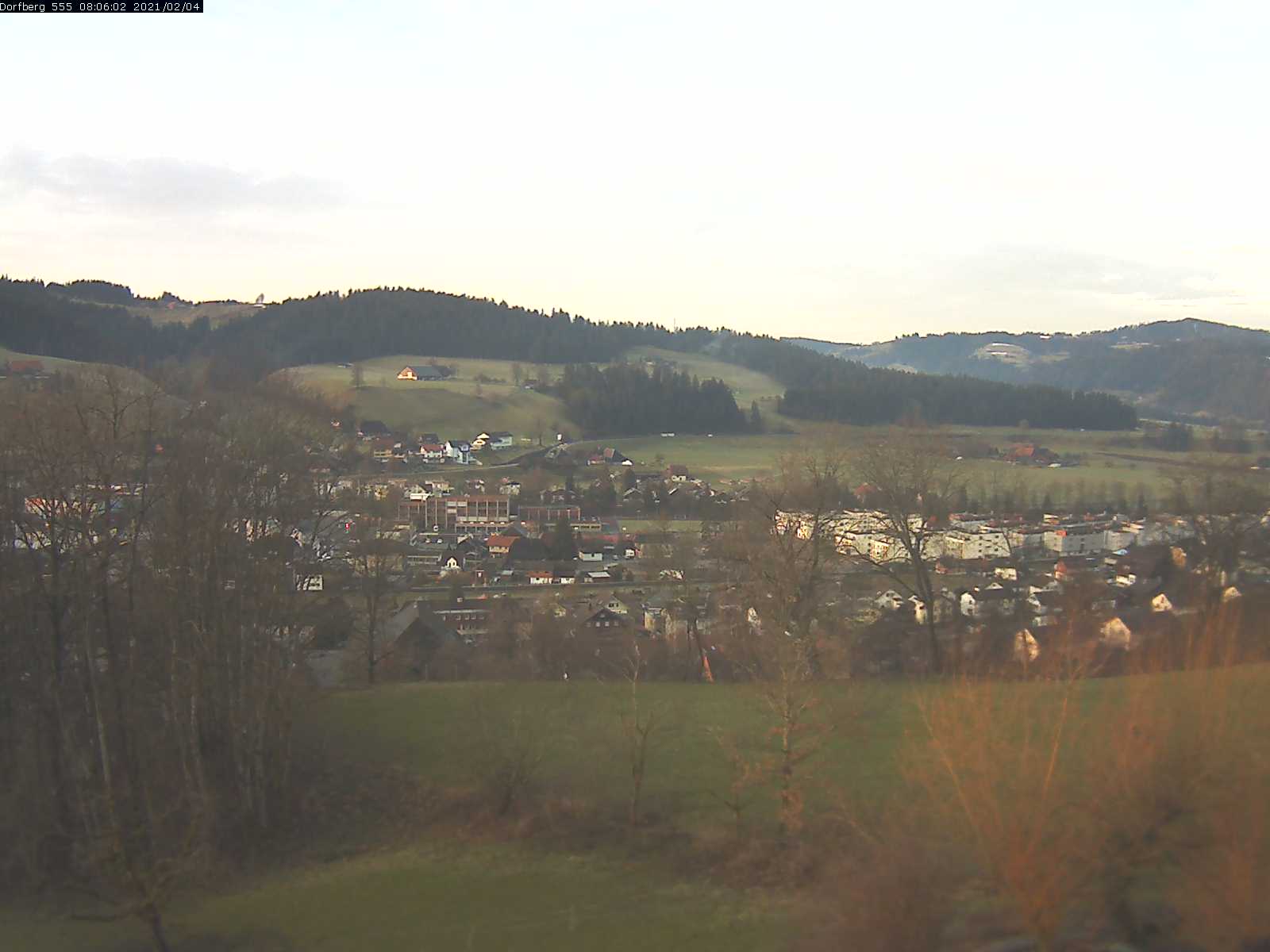 Webcam-Bild: Aussicht vom Dorfberg in Langnau 20210204-080601