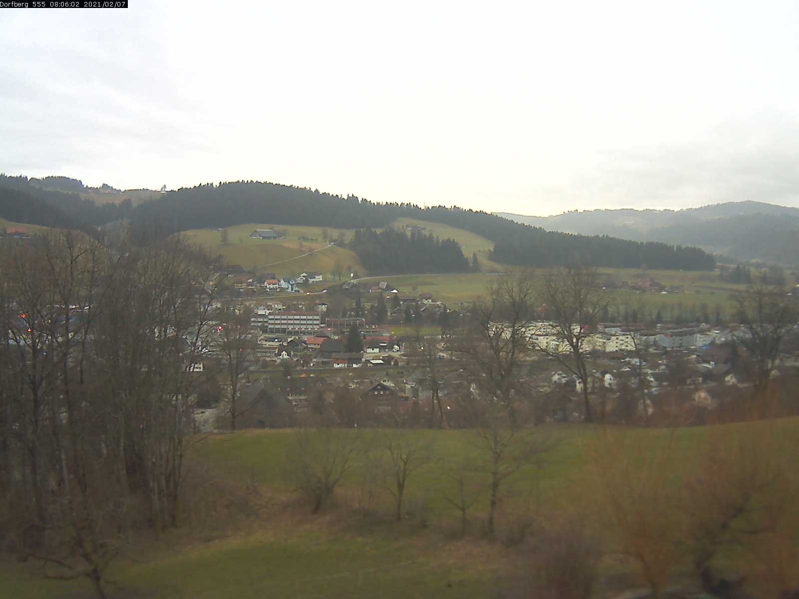 Webcam-Bild: Aussicht vom Dorfberg in Langnau 20210207-080601