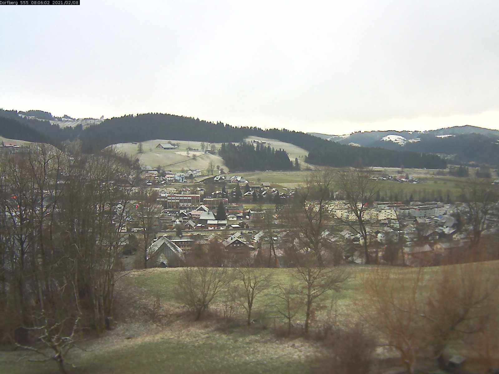 Webcam-Bild: Aussicht vom Dorfberg in Langnau 20210208-080601