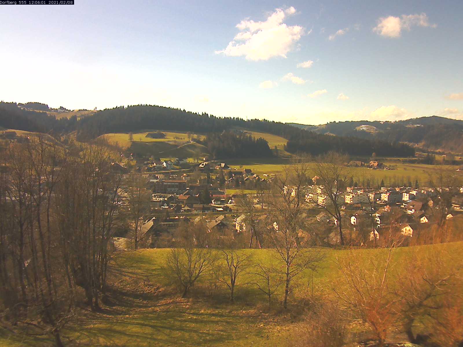 Webcam-Bild: Aussicht vom Dorfberg in Langnau 20210208-120601