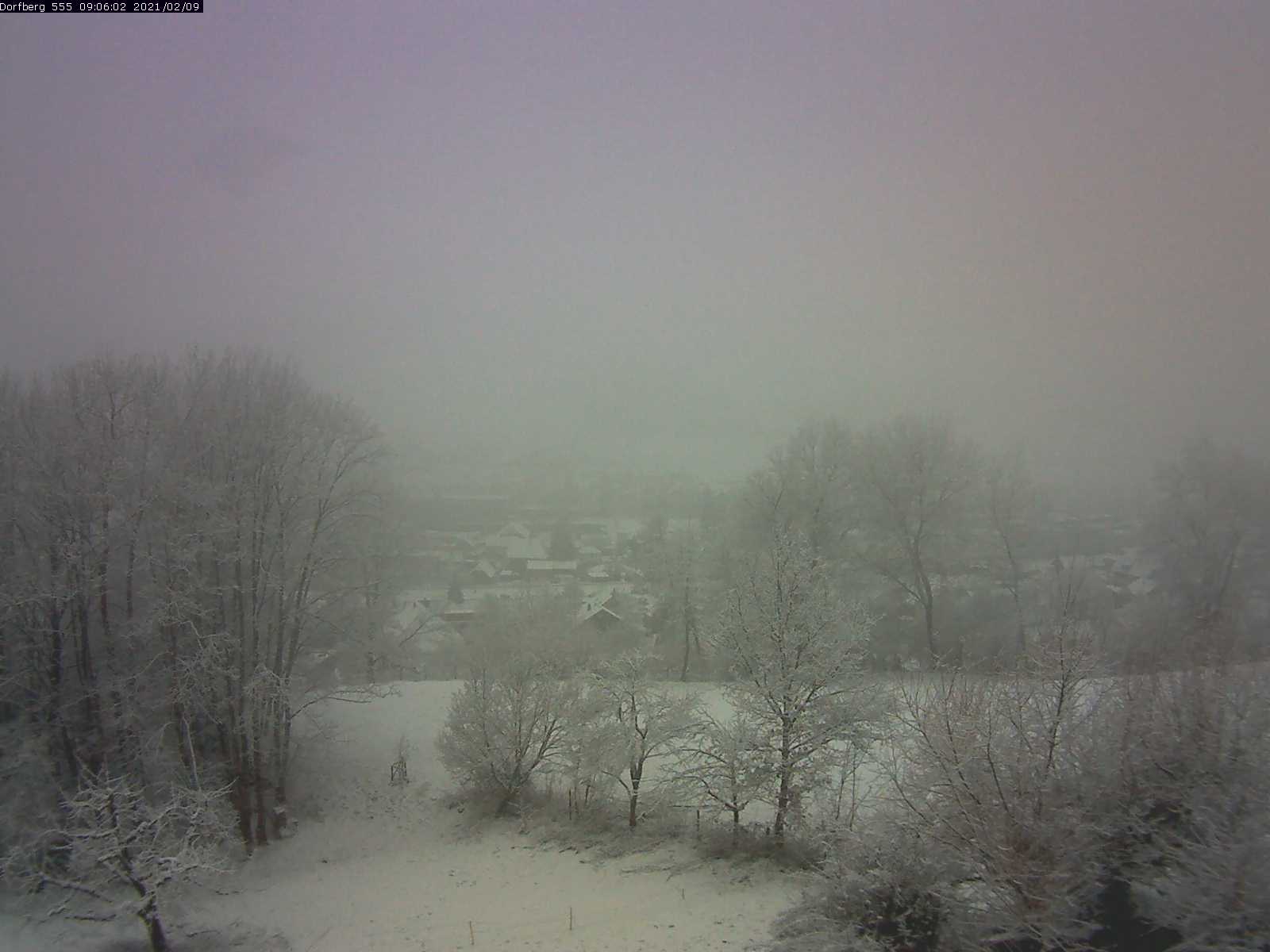 Webcam-Bild: Aussicht vom Dorfberg in Langnau 20210209-090601