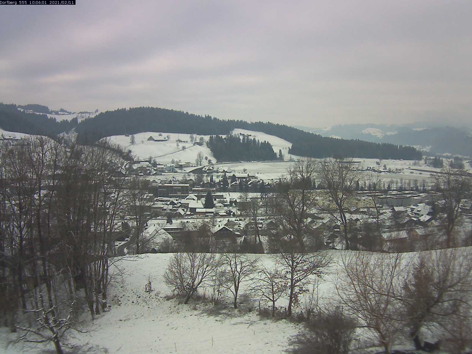 Webcam-Bild: Aussicht vom Dorfberg in Langnau 20210211-100601