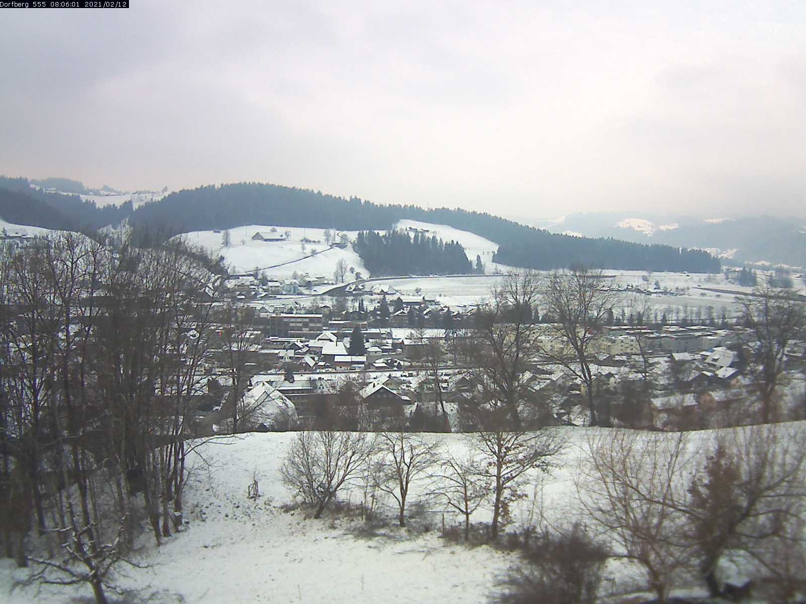 Webcam-Bild: Aussicht vom Dorfberg in Langnau 20210212-080601