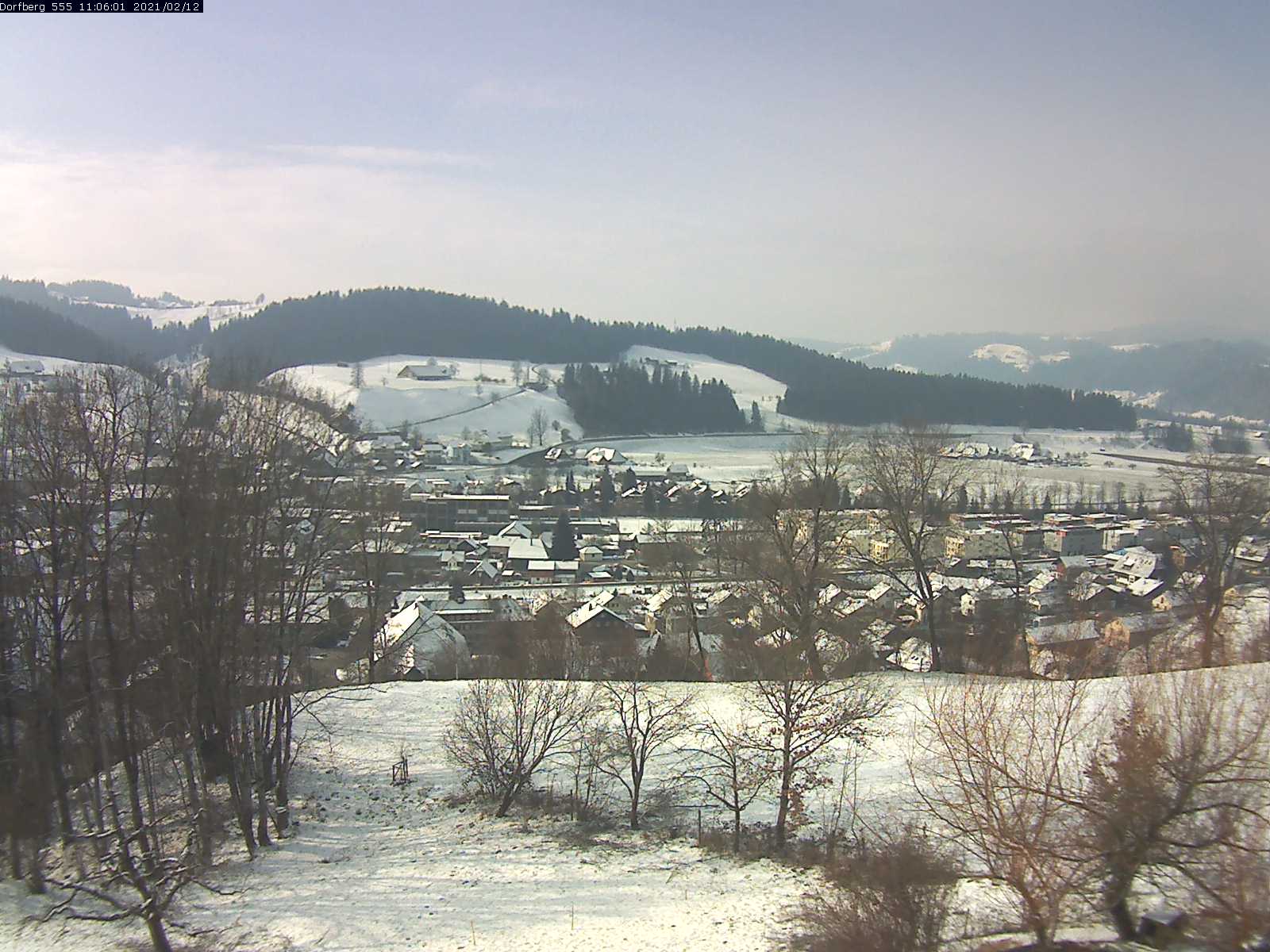 Webcam-Bild: Aussicht vom Dorfberg in Langnau 20210212-110601