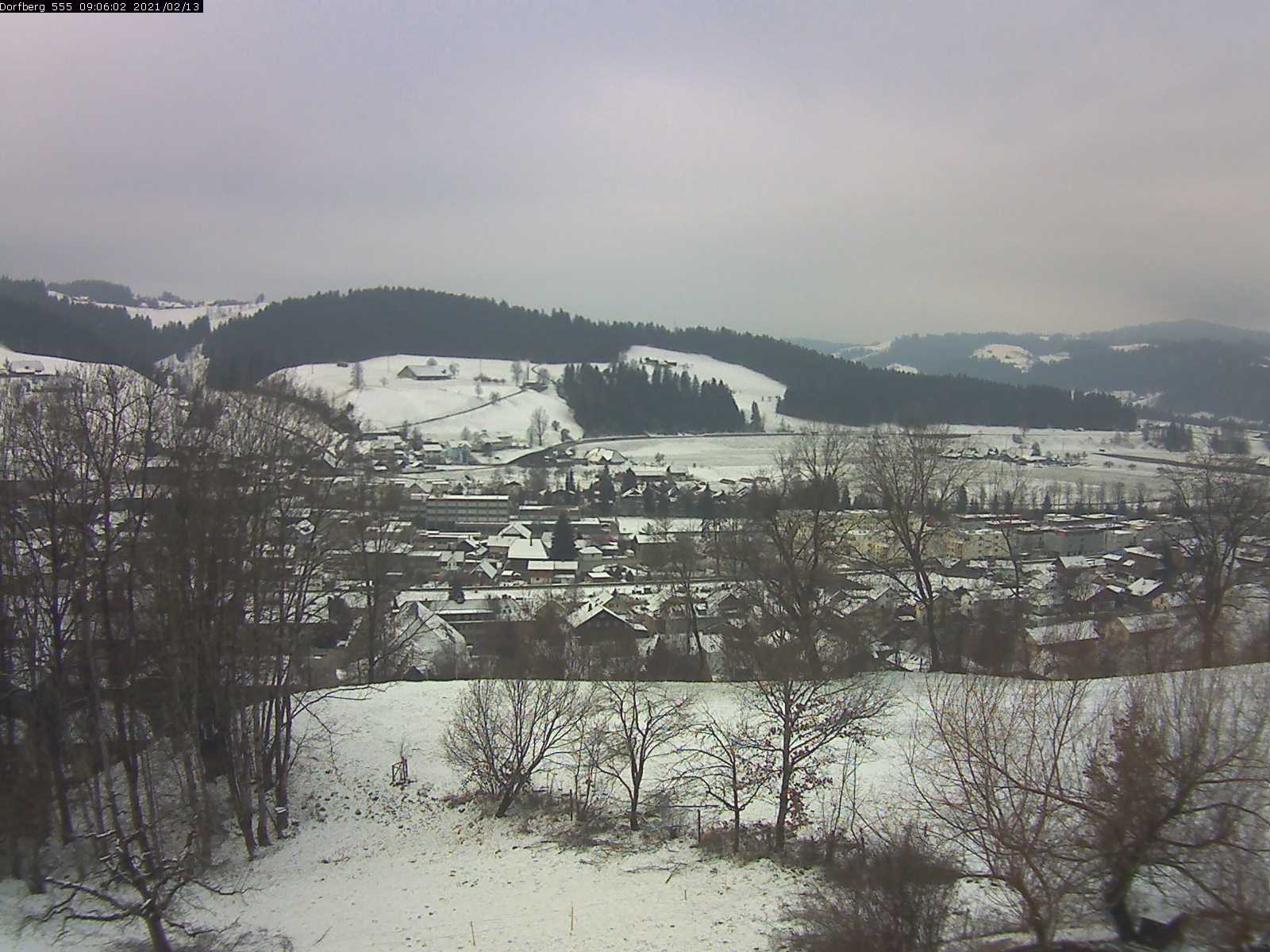 Webcam-Bild: Aussicht vom Dorfberg in Langnau 20210213-090601