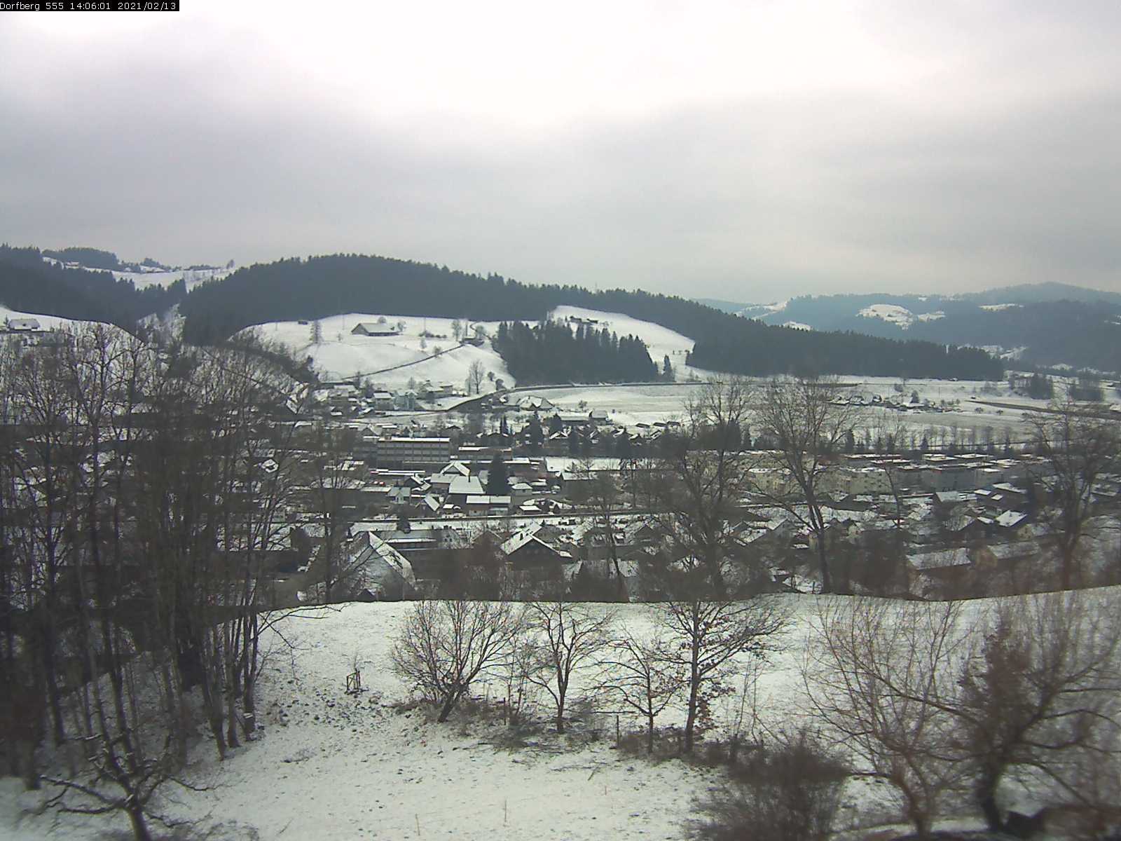 Webcam-Bild: Aussicht vom Dorfberg in Langnau 20210213-140601